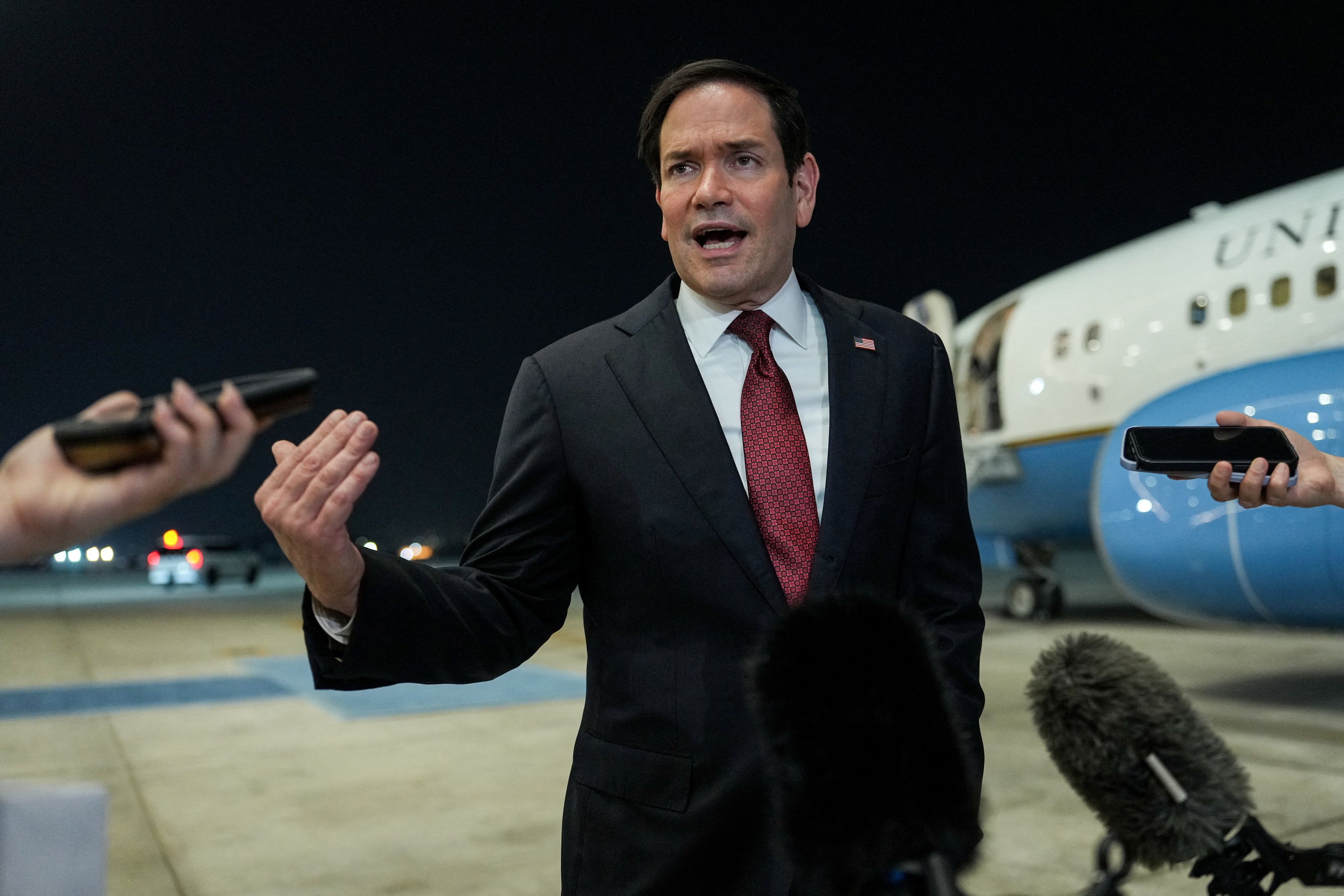 US-Außenminister Marco Rubio macht eine klare Ansage an den Iran.
