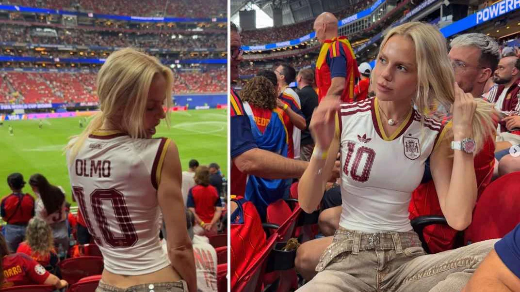 Heute.at - Gehasste Spielerfrau begeistert mit WM-Outfit