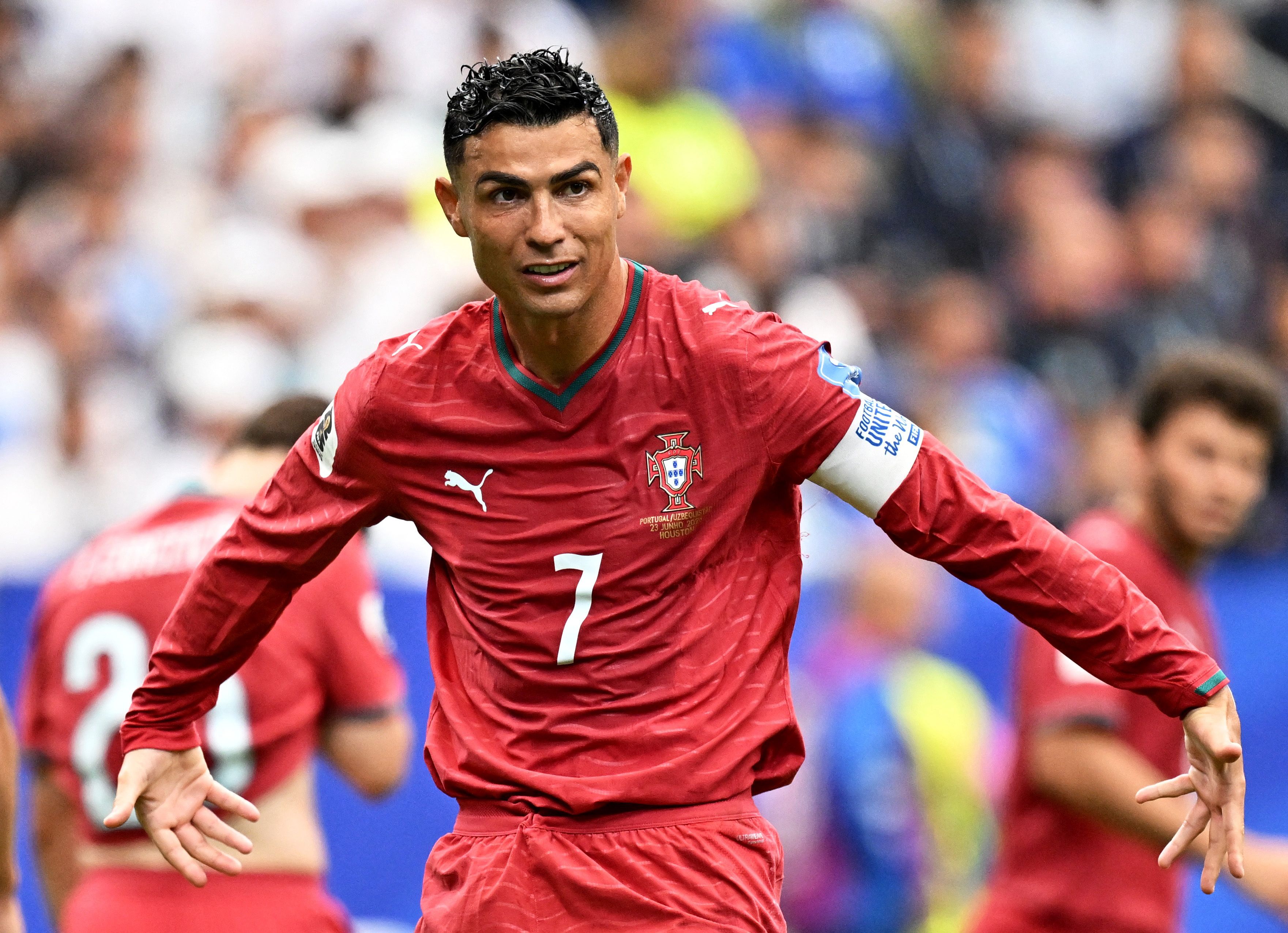 Fußball-Gigant Cristiano Ronaldo jubelt wieder. 