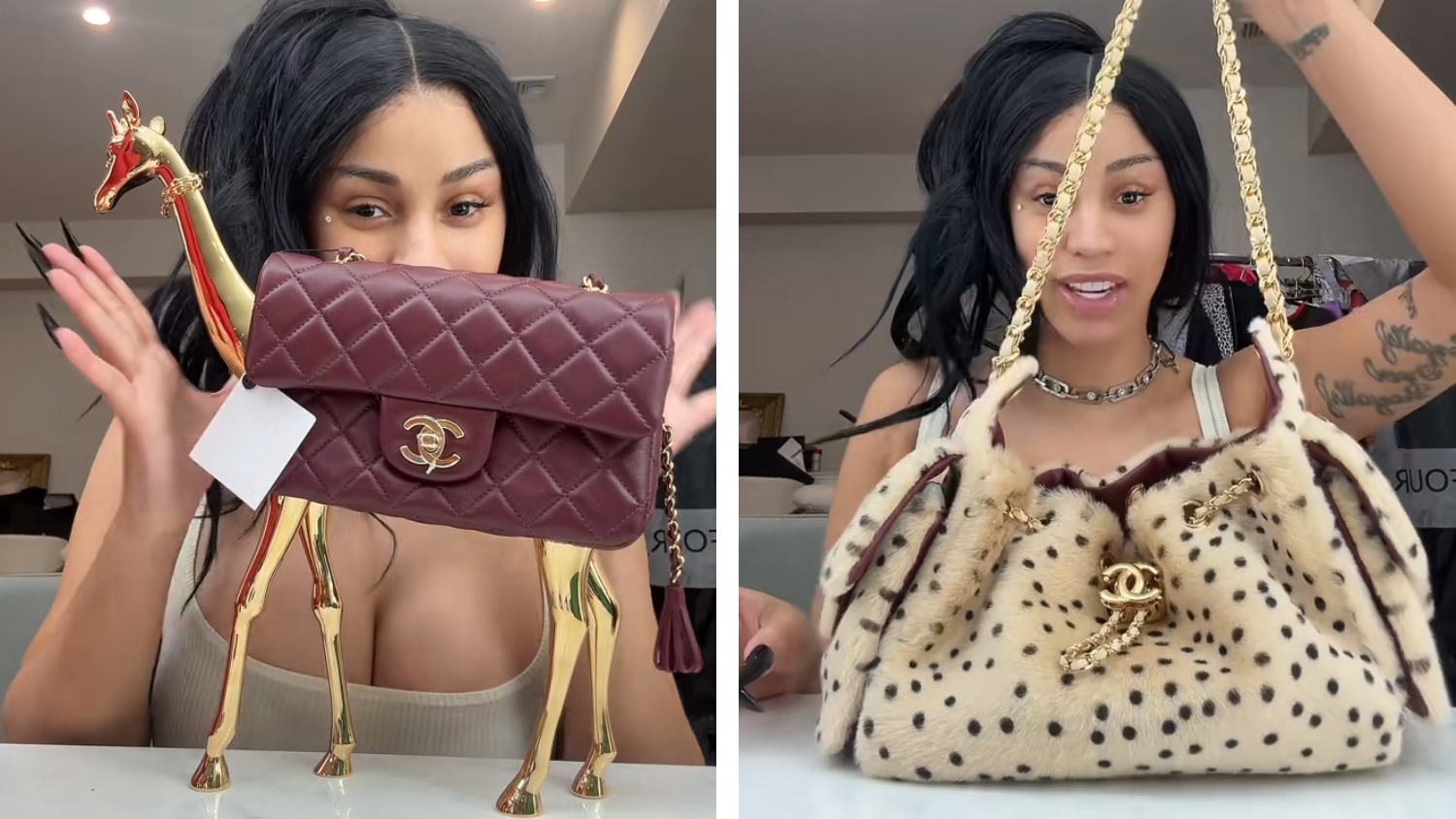 Fans können es kaum glauben: Cardi B kauft vier Taschen um 52.000 Dollar