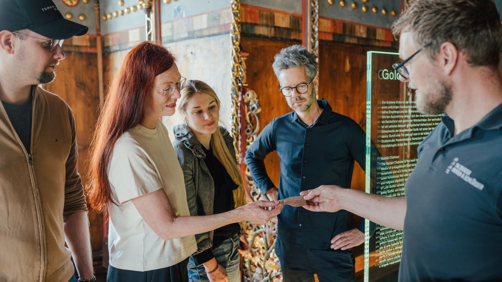 Stefan Kain (FH Salzburg), Eva Hody (BDA Salzburg), Florentina Woschitz (Restauratorin SBSB), Thomas Trattner (Baukultur 2), Markus Mackinger (Baumanagement SBSB).