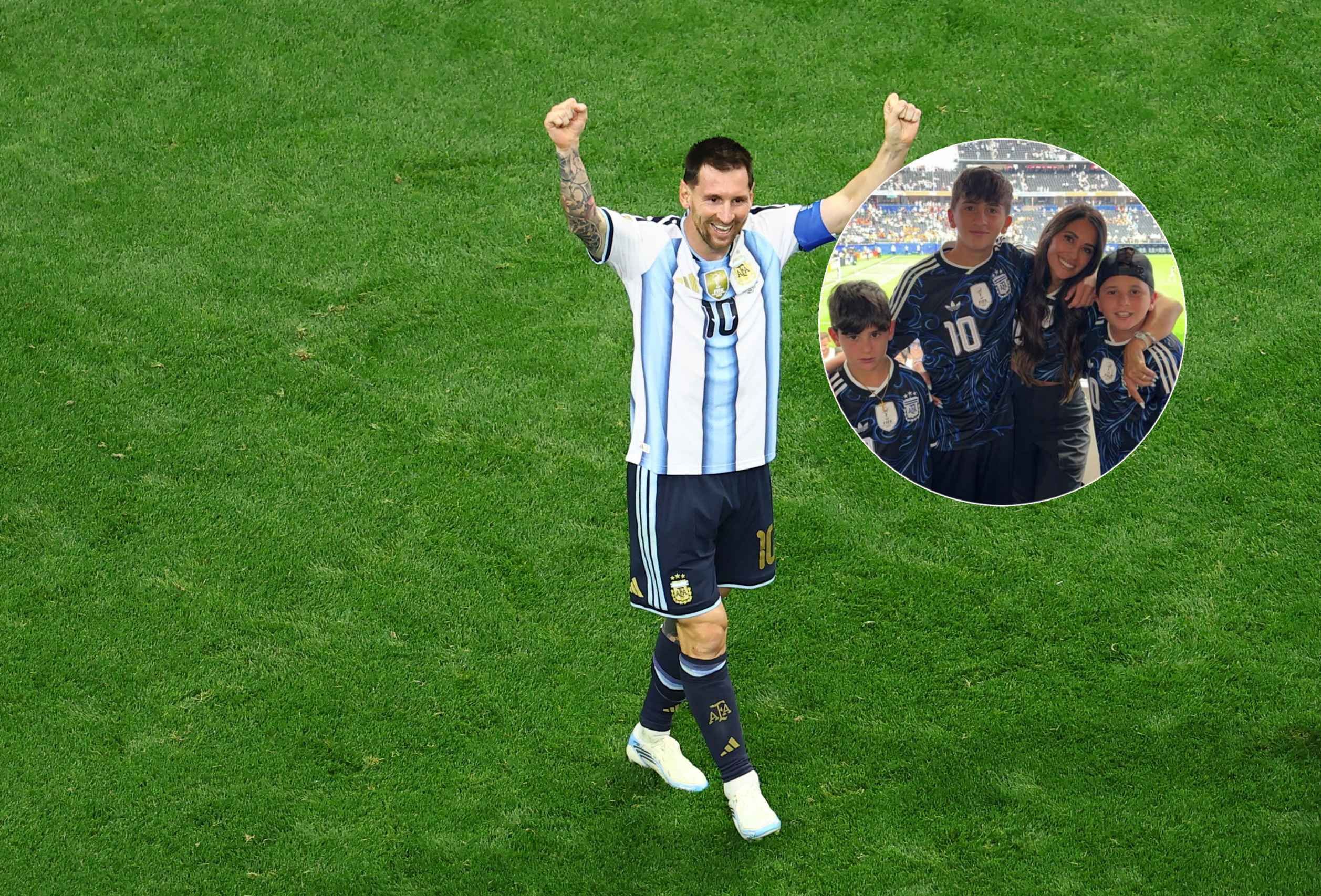 Heute.at - Antonella-Botschaft an Messi nach Gala gegen Österreich