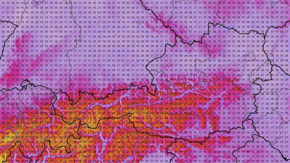 Heute.at - 40 Grad – Meteorologe schockiert mit Prognose alle