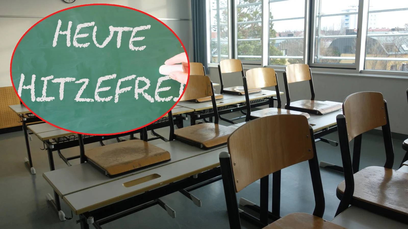 Erste Schulen geben wegen der hohen Temperaturen "Hitzefrei".