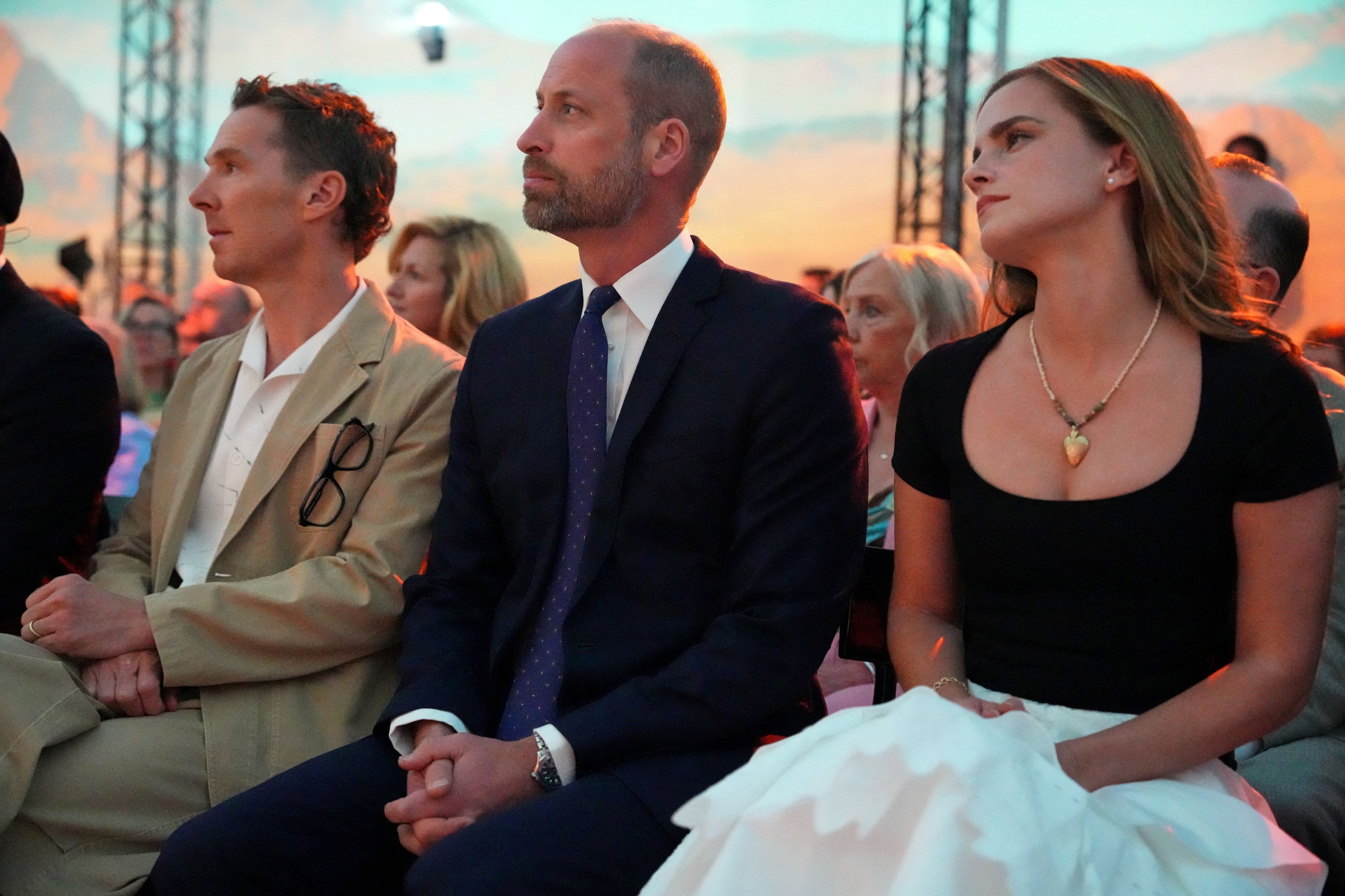 Heute.at - Emma Watson strahlt bei Event neben Prinz William