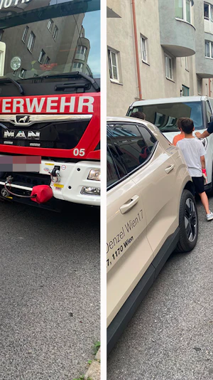 Katze im Motorraum: Wiener Feuerwehr rettet Kätzchen in Hernals mit sanfter Methode. Tierischer Einsatz sorgt für Aufsehen am Montagabend.