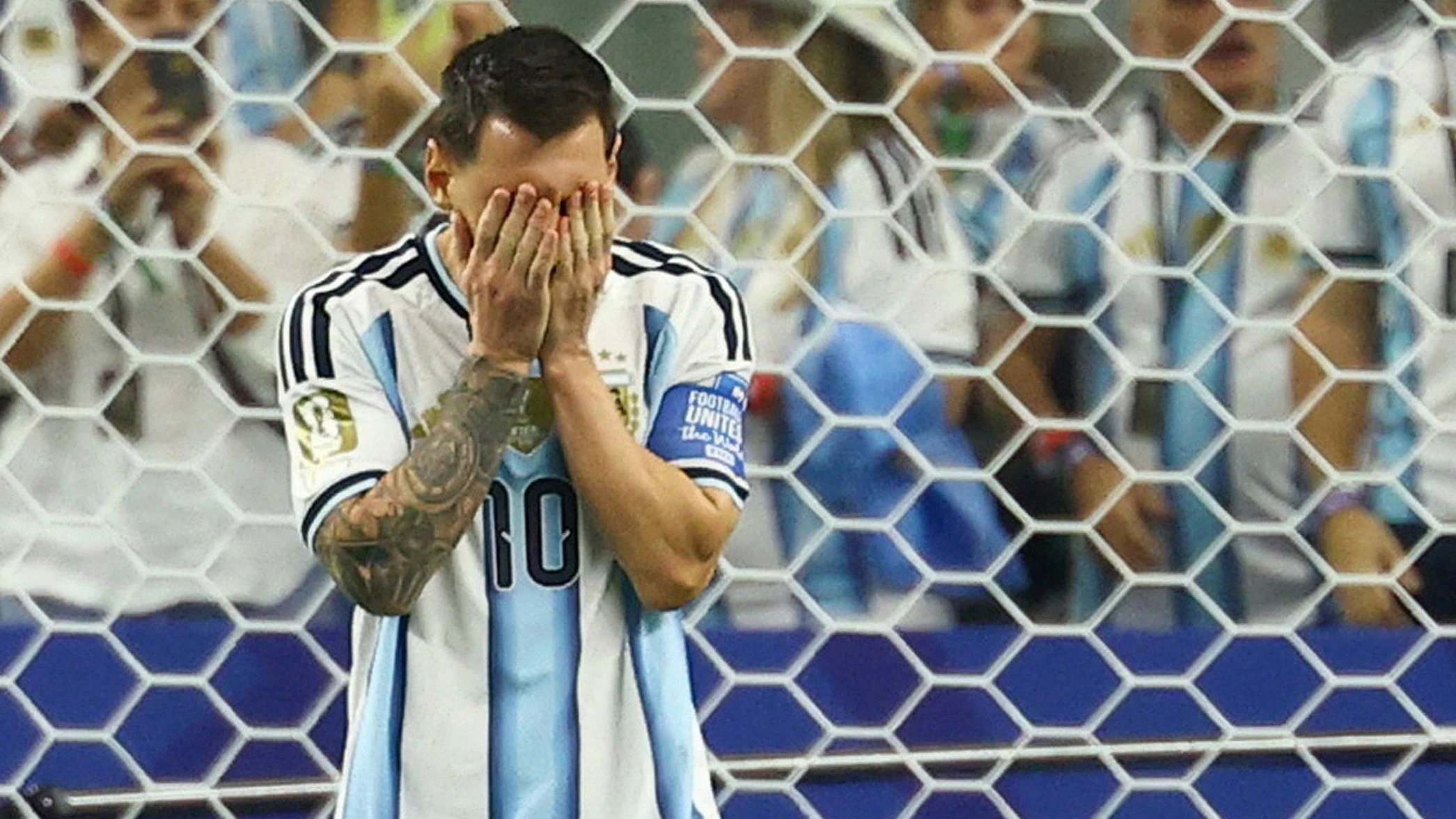 Fußball-Gigant Lionel Messi. 