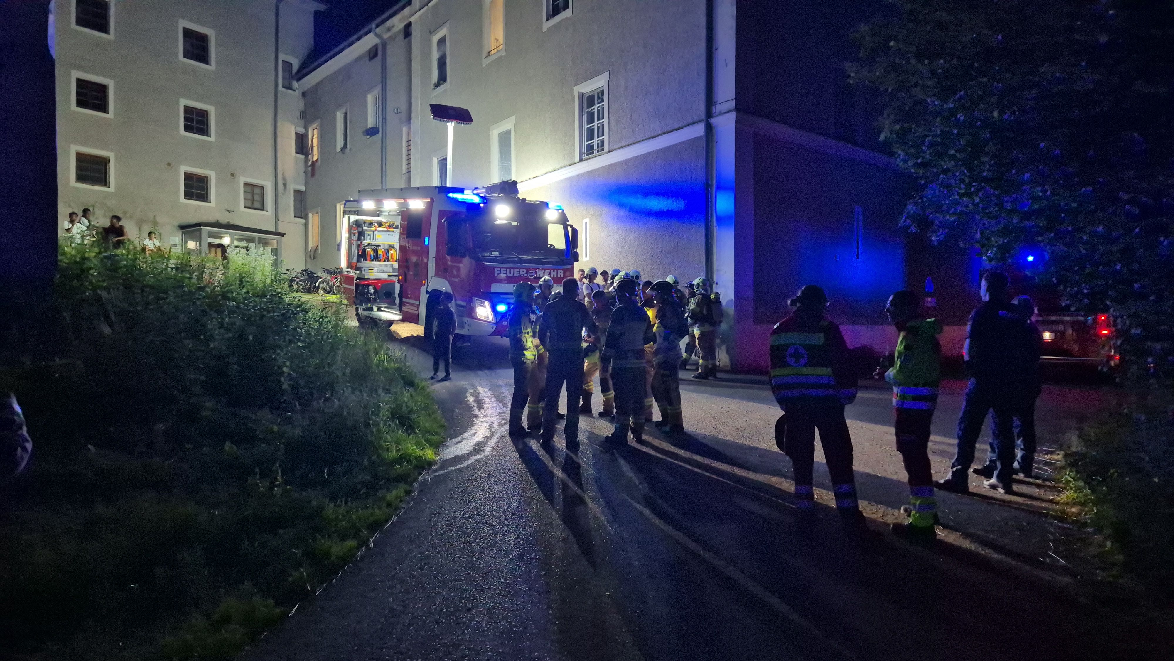 Heute.at - Brand in Flüchtlingsheim – Bewohner evakuiert