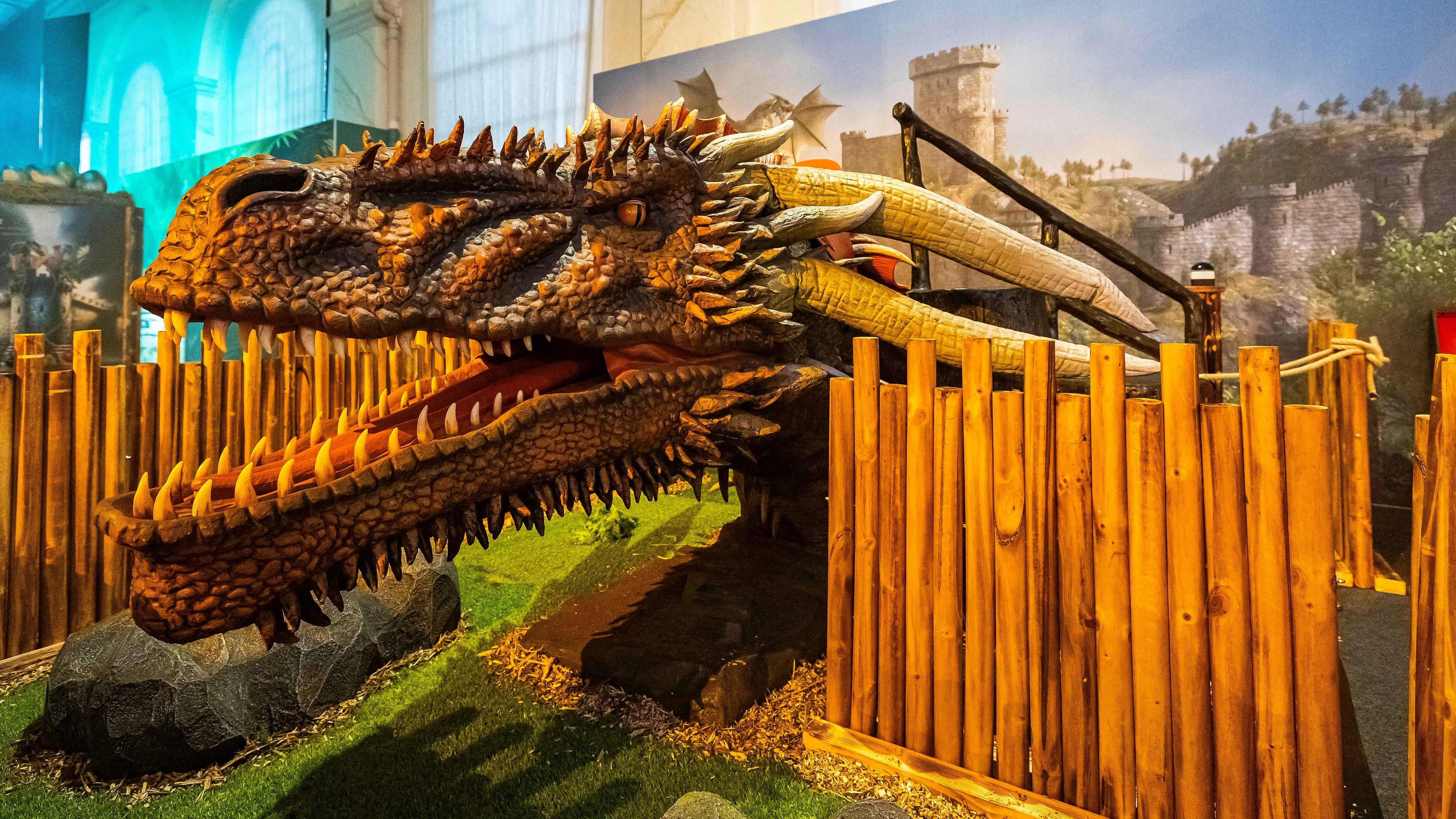 Heute.at - Drachen-Ausstellung im Fischapark lockt Schüler an