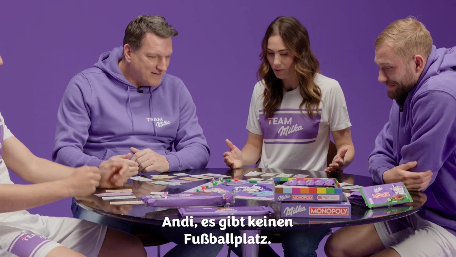 Das Team Milka