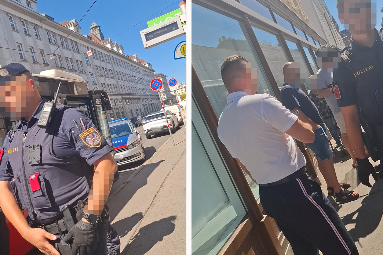 Am Mittwochvormittag stritten zwei Männer derartig, dass die Polizei ausrücken musste.
