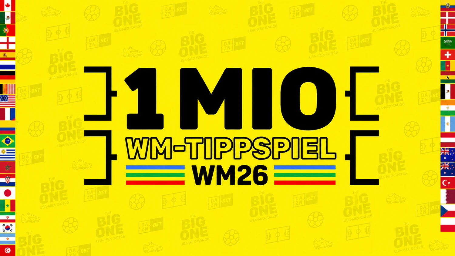 Beim DAZN Bet WM-Tippspiel wird nur die K.O-Phase getippt