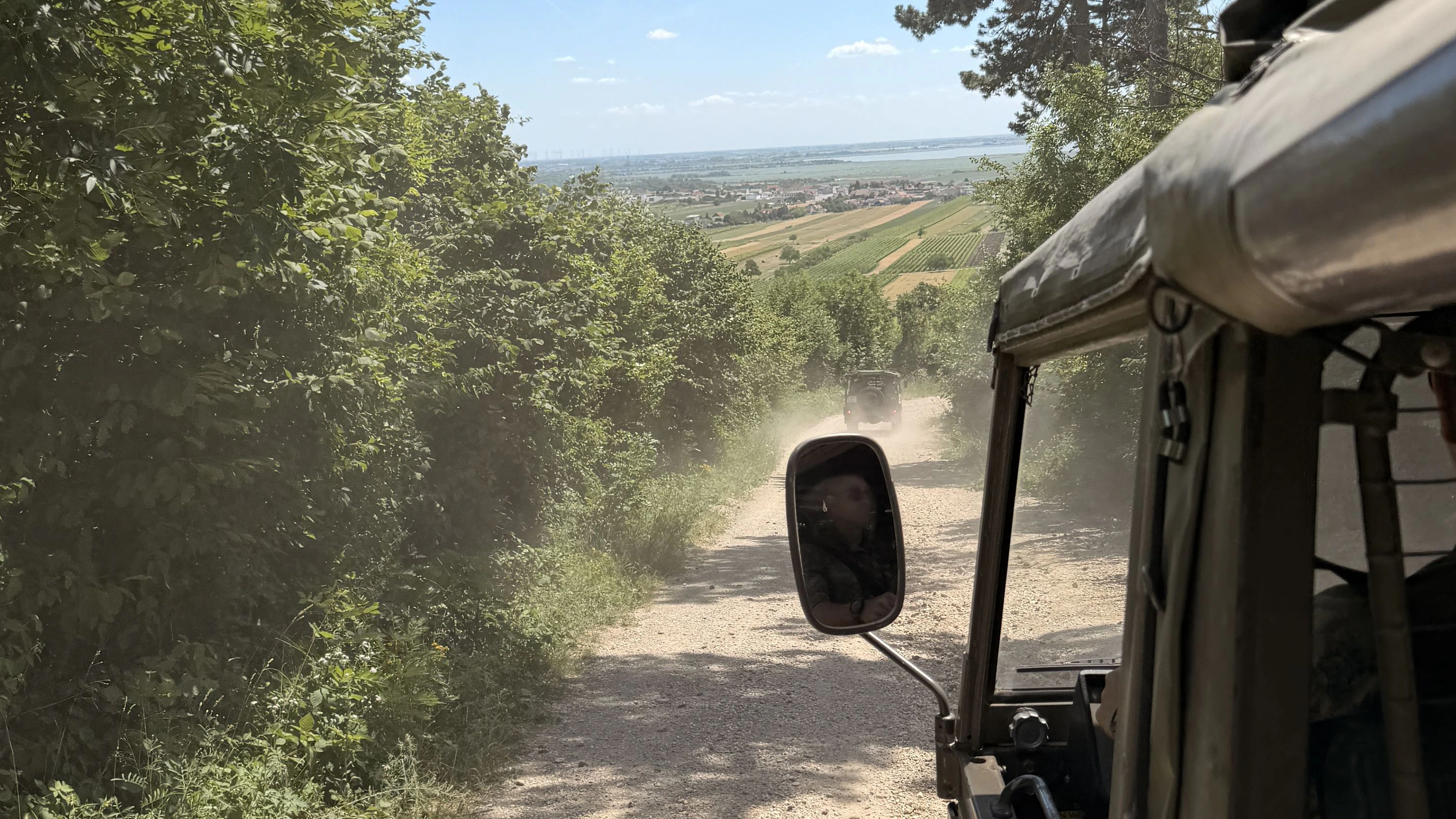 Staubige Pinzgauer-Fahrt. 