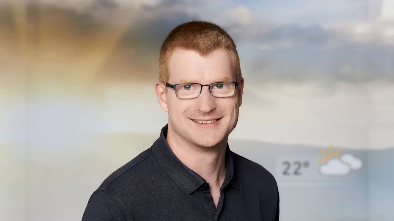 ubimet-Wetterexperte Nikolas Zimmermann