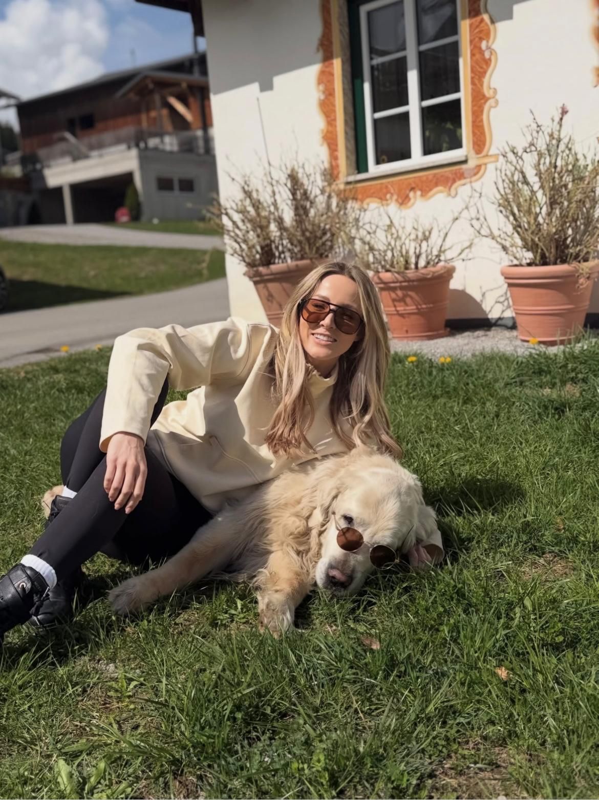 Melissa Naschenweng musste sich von ihrem Hund 