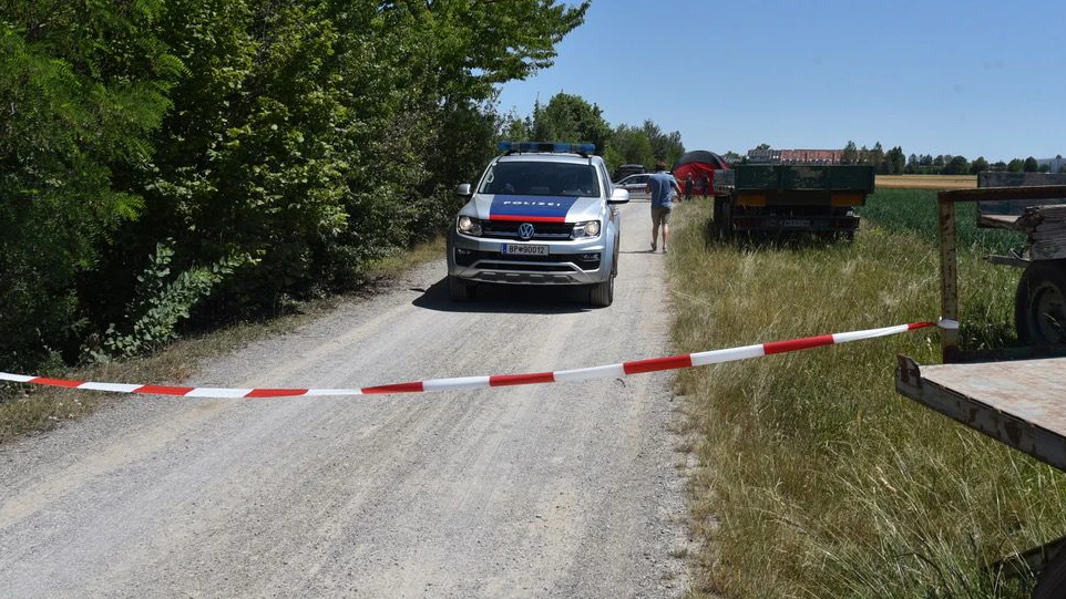 Die Polizei stand am Donnerstag, 25. Juni, in Gerasdorf im Einsatz.