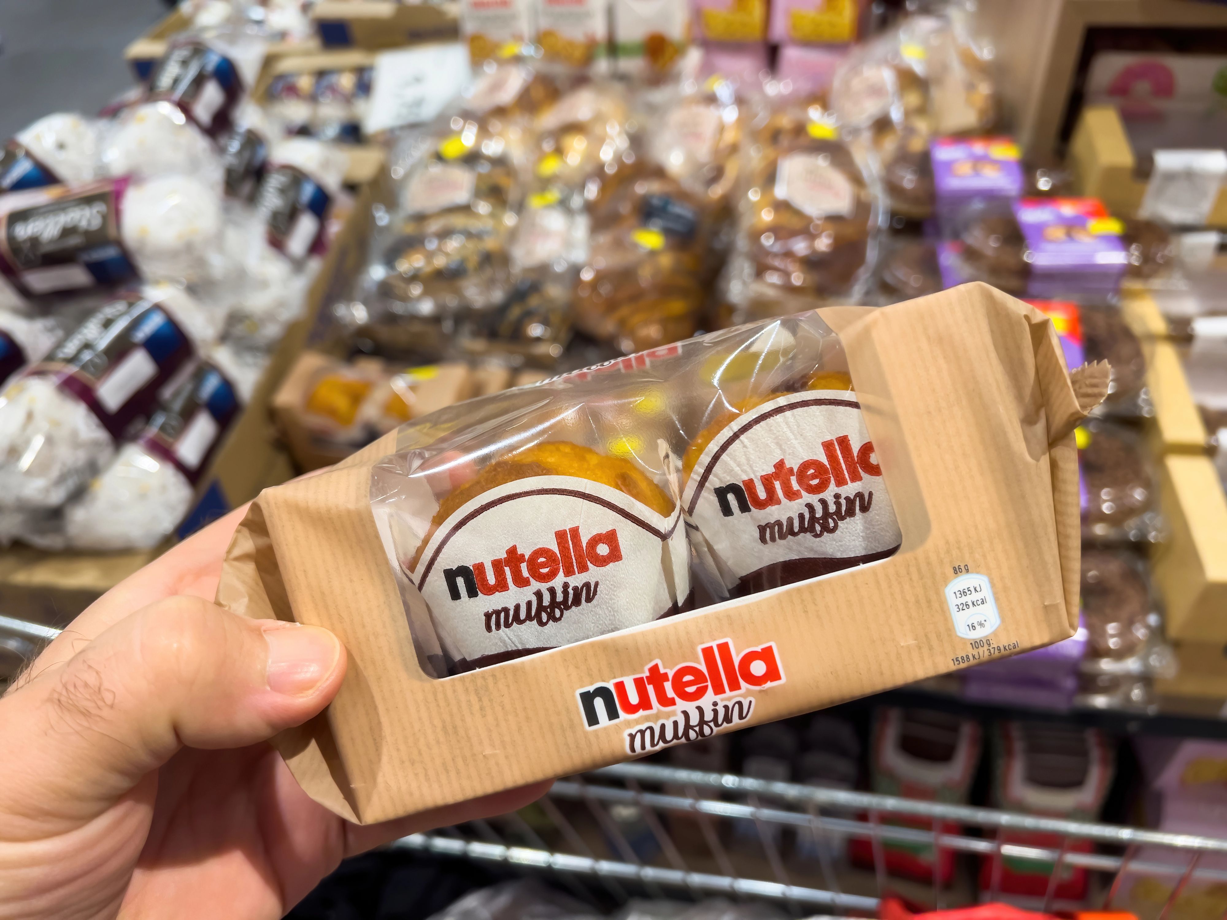 Nutella-Muffins sind aktuell von einem Rückruf betroffen.