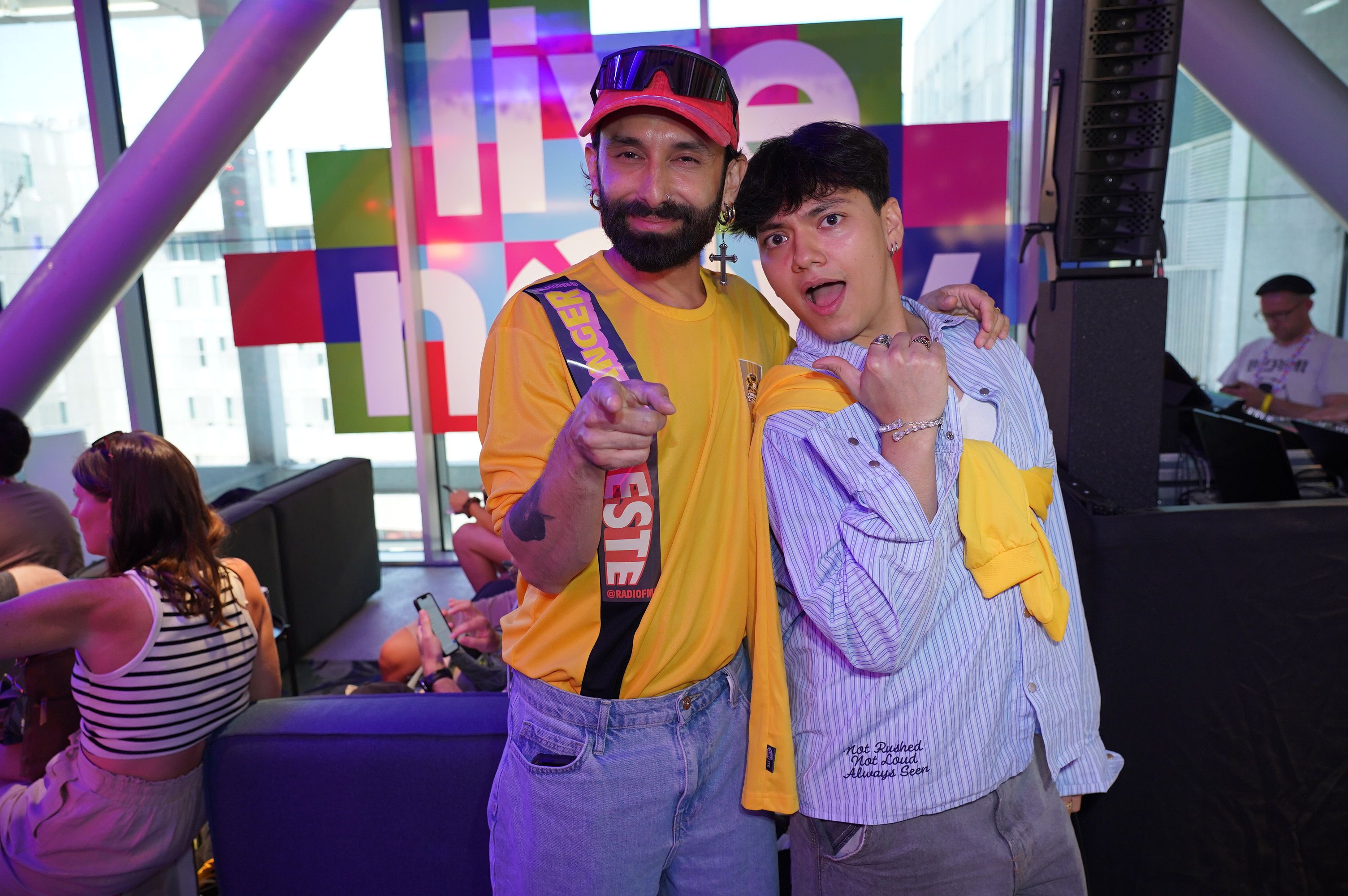 Tom Neuwirth und JJ beim Ö3-Podcast-Festival