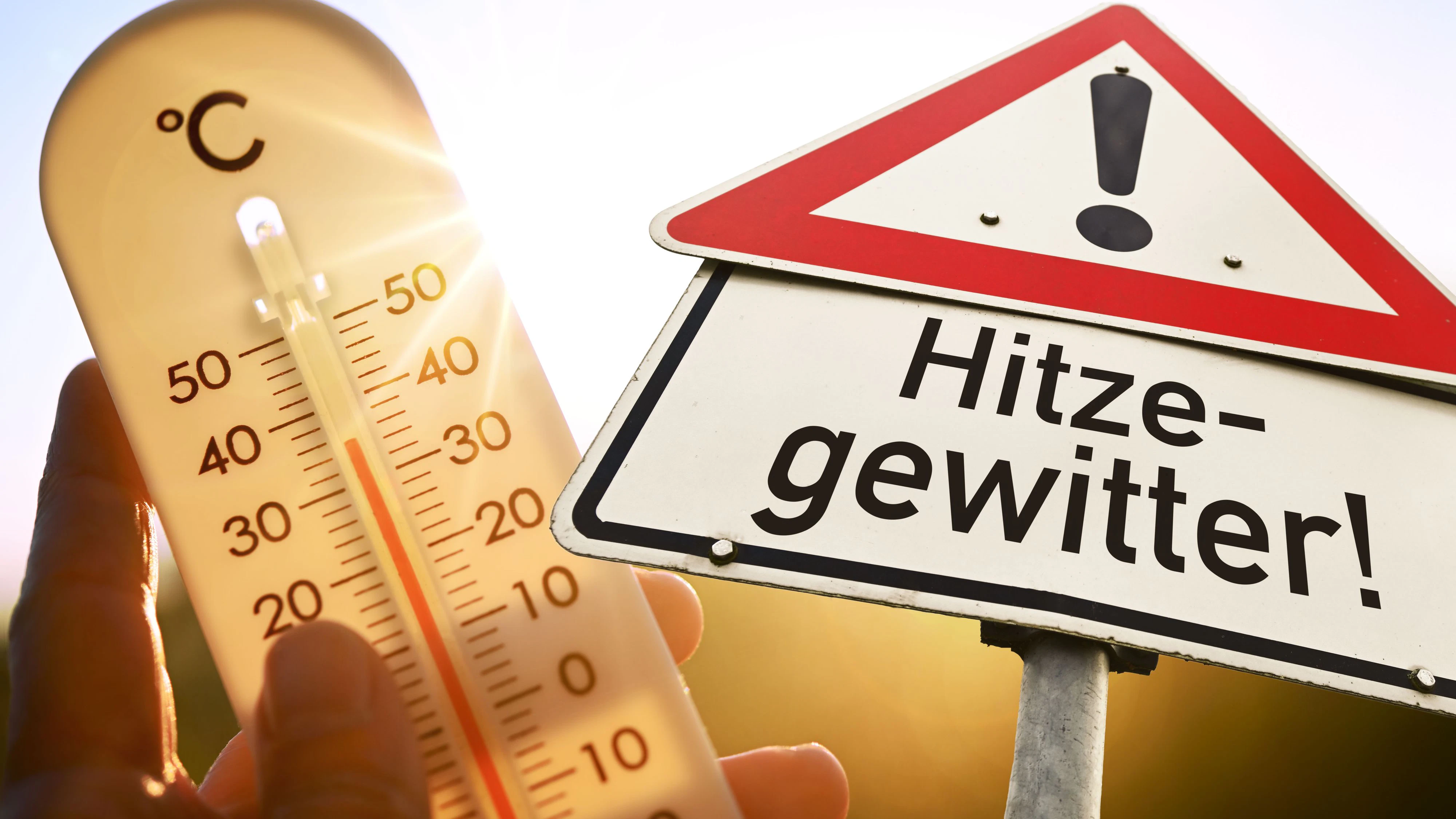 Österreich muss sich stellenweise auf schwere Hitzegewitter einstellen.