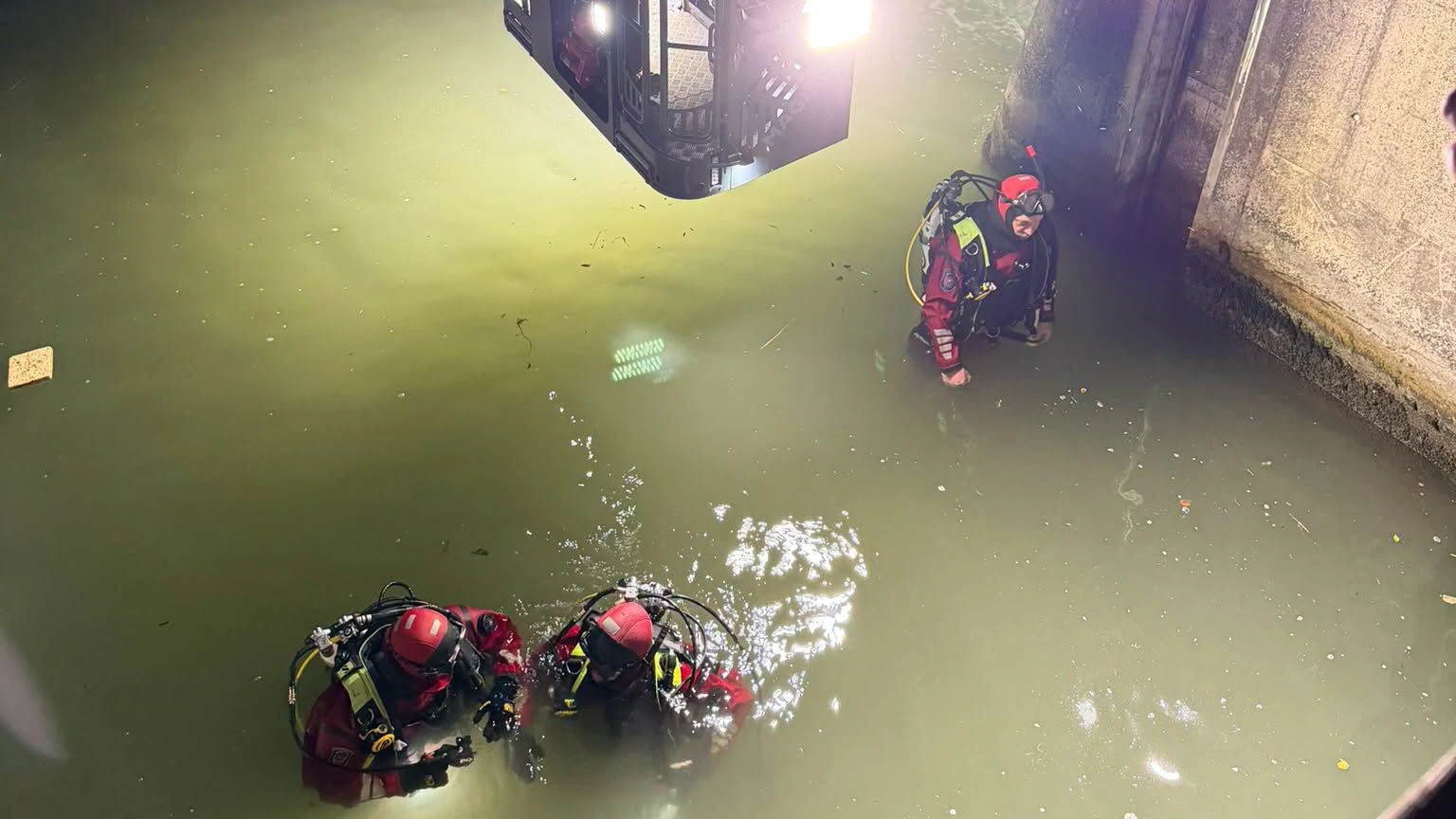Die Feuerwehr Großebersdorf unterstützte die Suchaktion der Feuerwehr Gerasdorf mit einer Drohne.