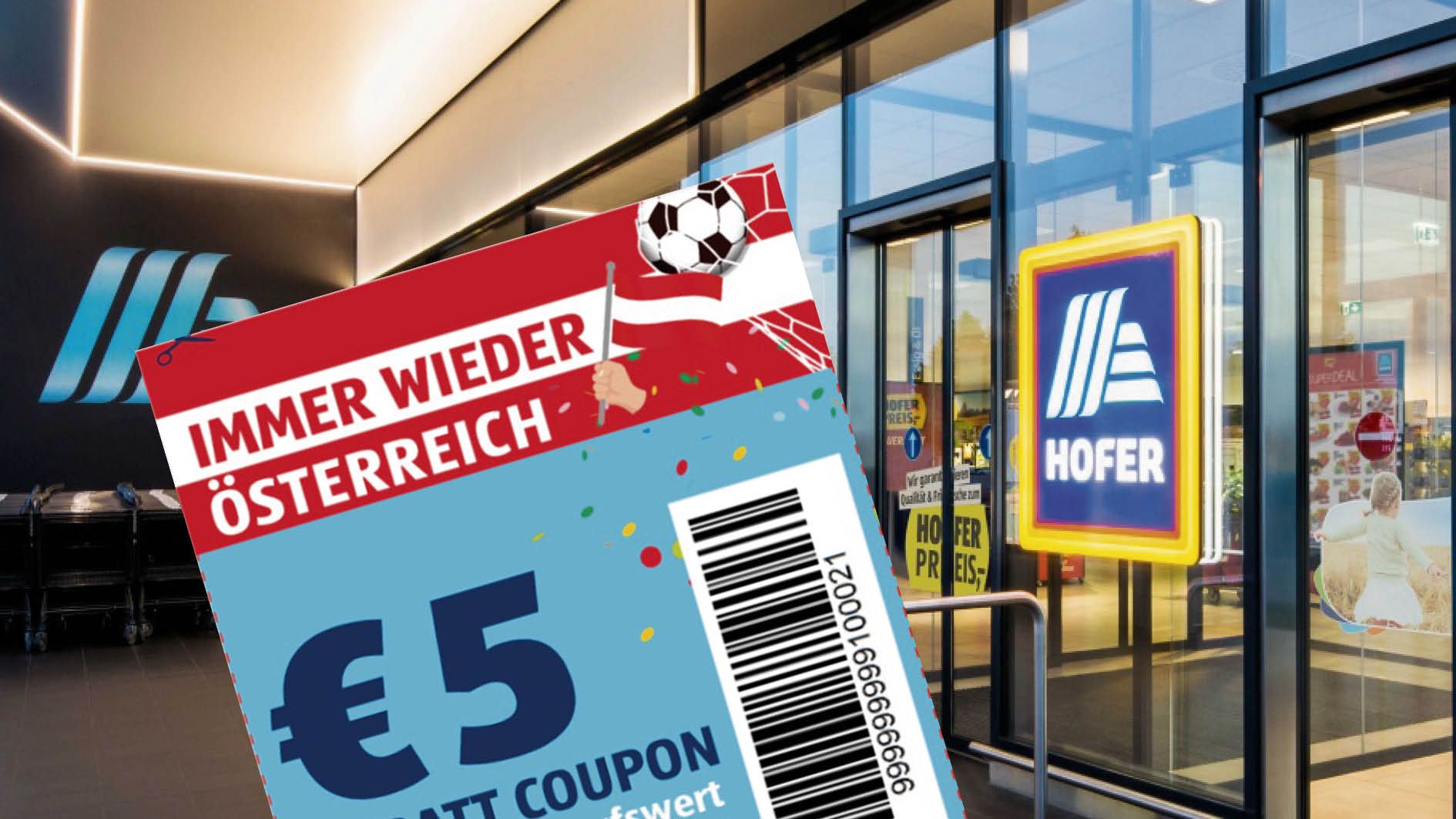 Hofer startet am 29. Juni mit einer dreiwöchigen Coupon-Rabattaktion.