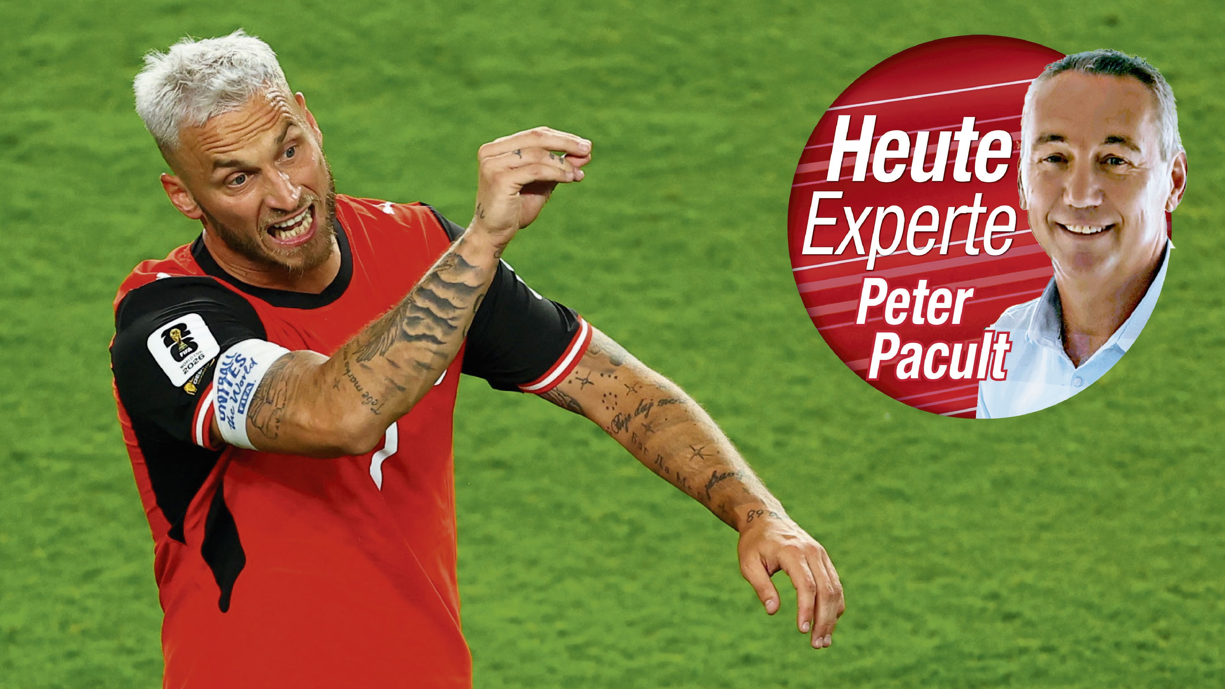 Laut Teamchef Ralf Rangnick ist Marko Arnautovic nicht fit genug für 60, 70 Minuten.