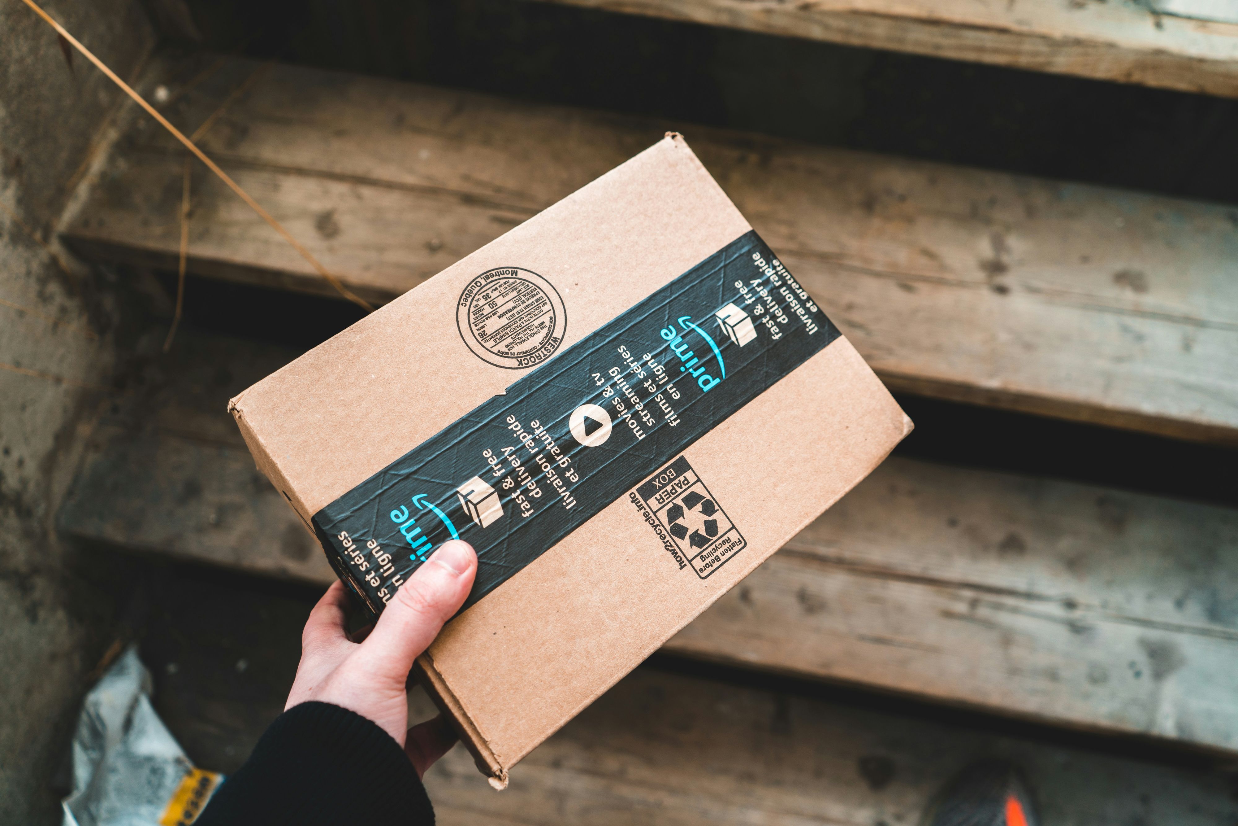 Ein Amazon Prime Paket