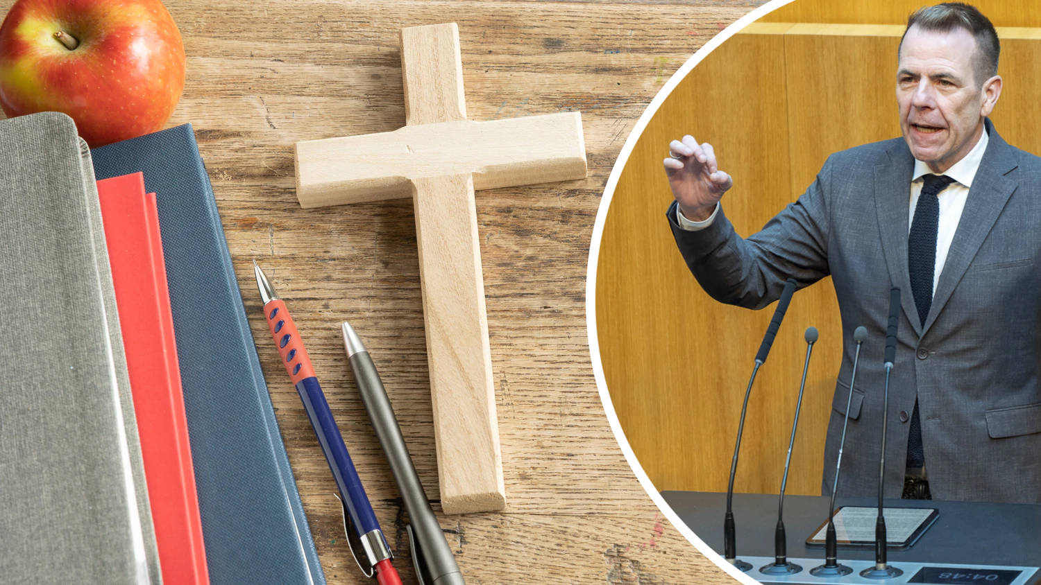 Heute.at - Mehr Kreuze, keine Halbmonde – FPÖ-Mann prescht vor