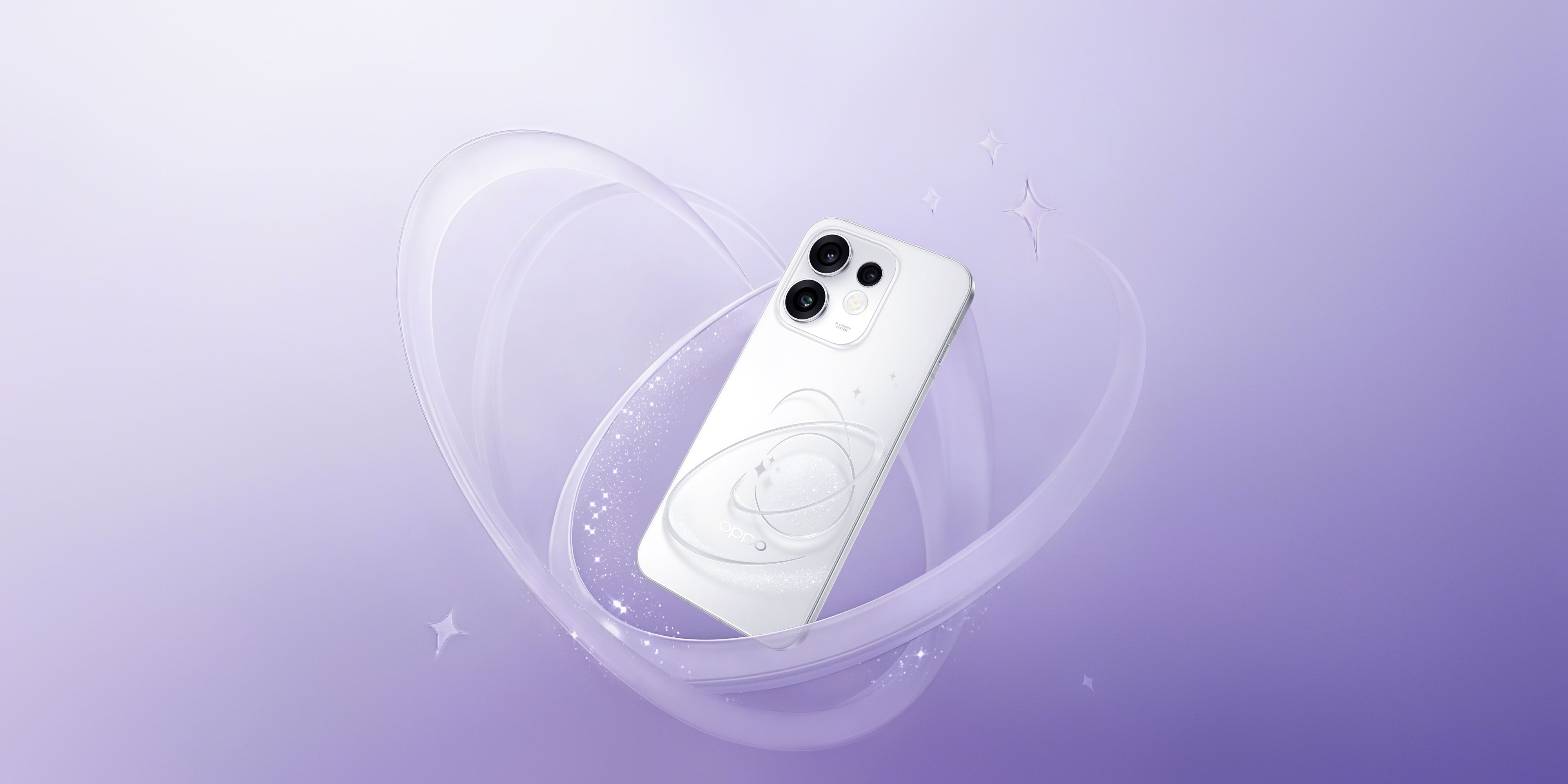 Oppo setzt bei der Farbvariante Pop White erstmals auf eine Technik, die das Unternehmen HoloVerse 3D Technology nennt.