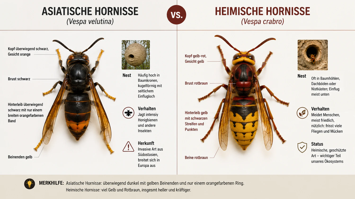 hier siehst du die genauen Unterschiede.
