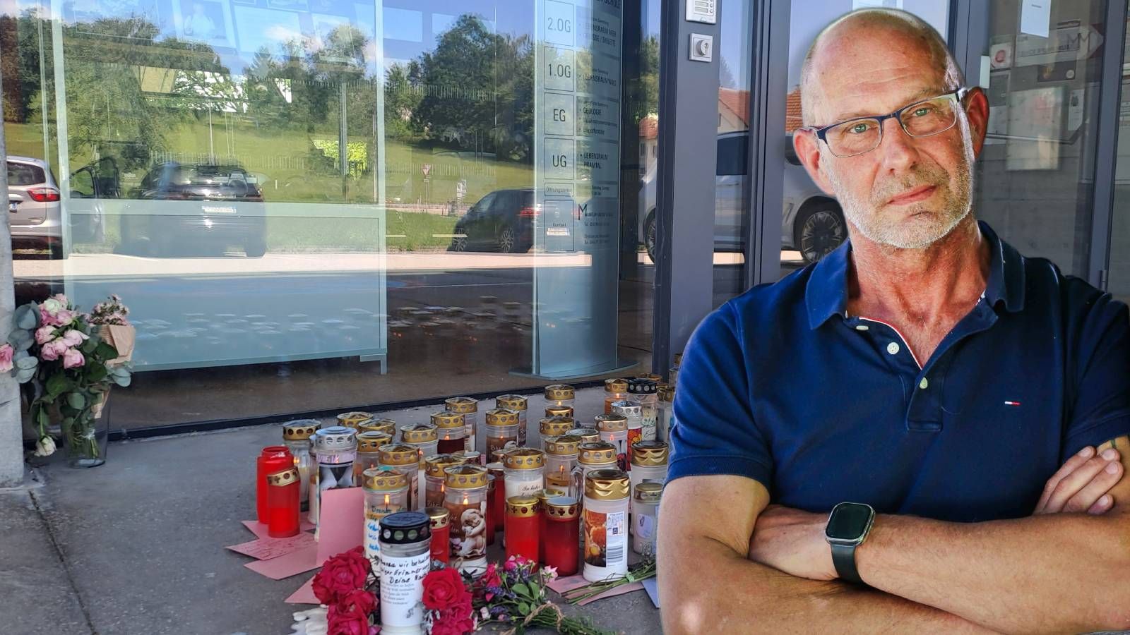 Zwei Wochen nach der Bluttat schilder Direktor Hans Peter Rockenschaub wie Lehrer und Schüler die Tragödie verarbeiten.