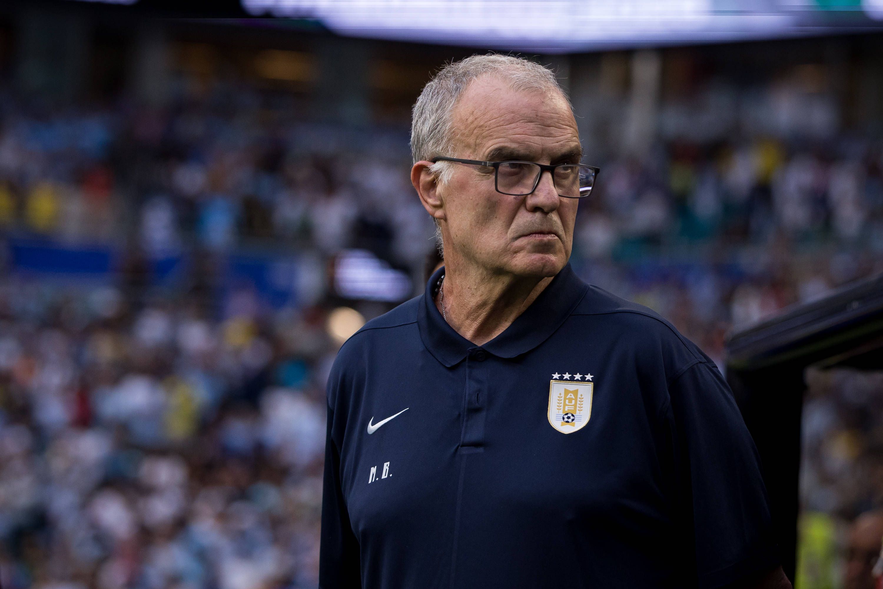 Marcelo Bielsa hat als Uruguay-Trainer einen schweren Stand. 