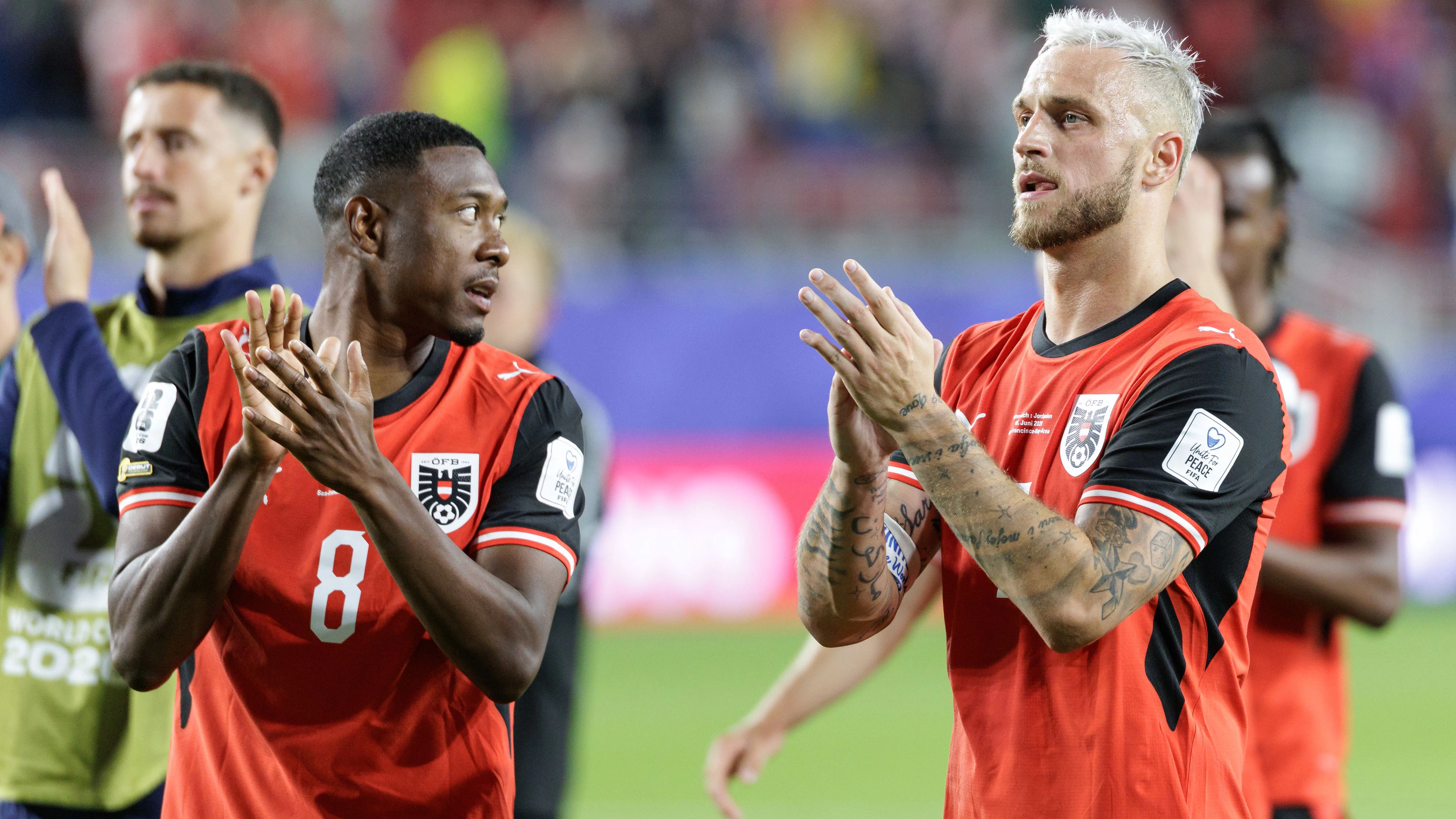 Müssen David Alaba und Marko Arnautovic doch noch ums Weiterkommen zittern? 