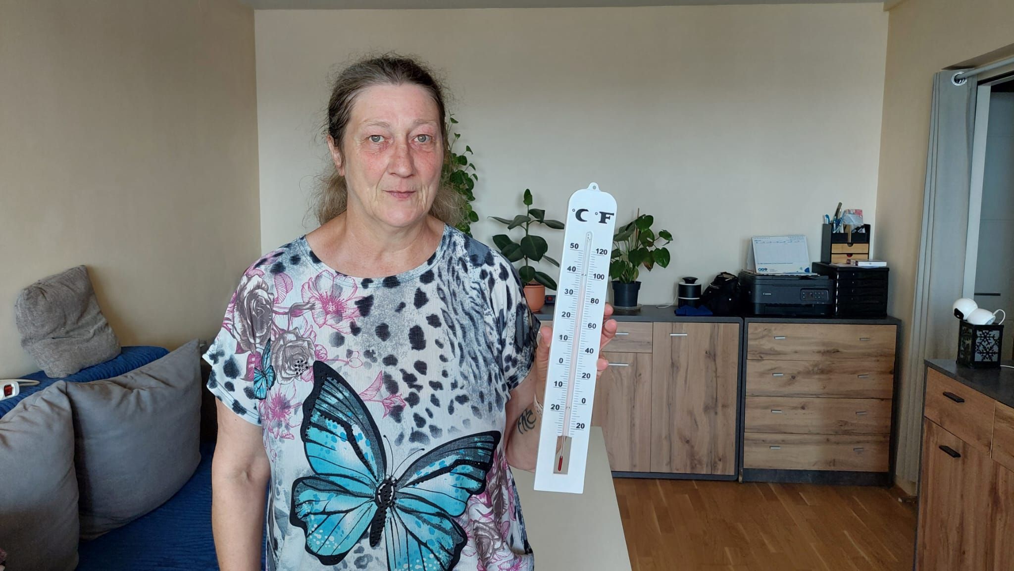 Vor den Belüftungs- und Beschattungsmaßnahmen hatte es bei Anna K. 55 Grad – jetzt sind es nur mehr 35.