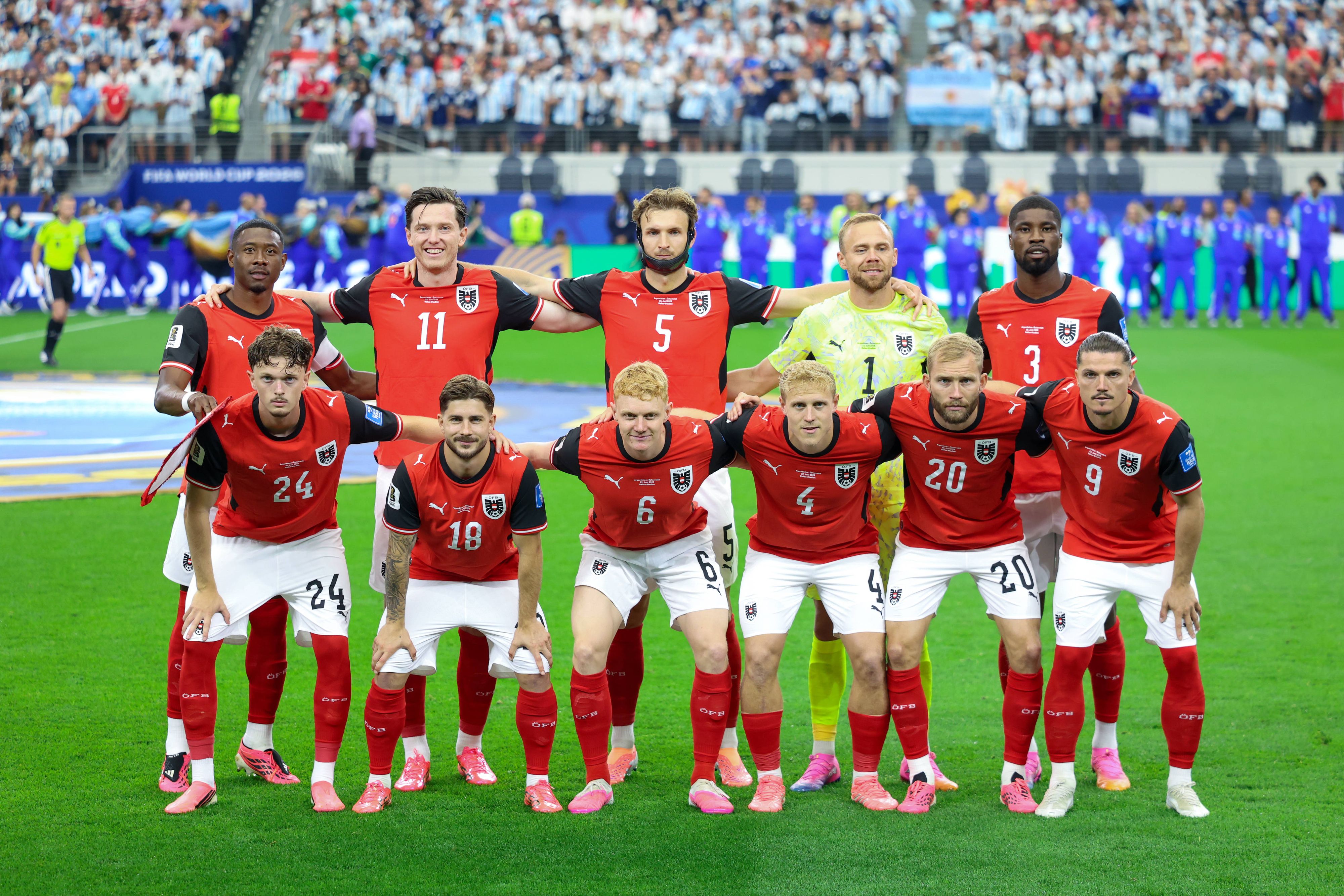 Das ÖFB-Team.