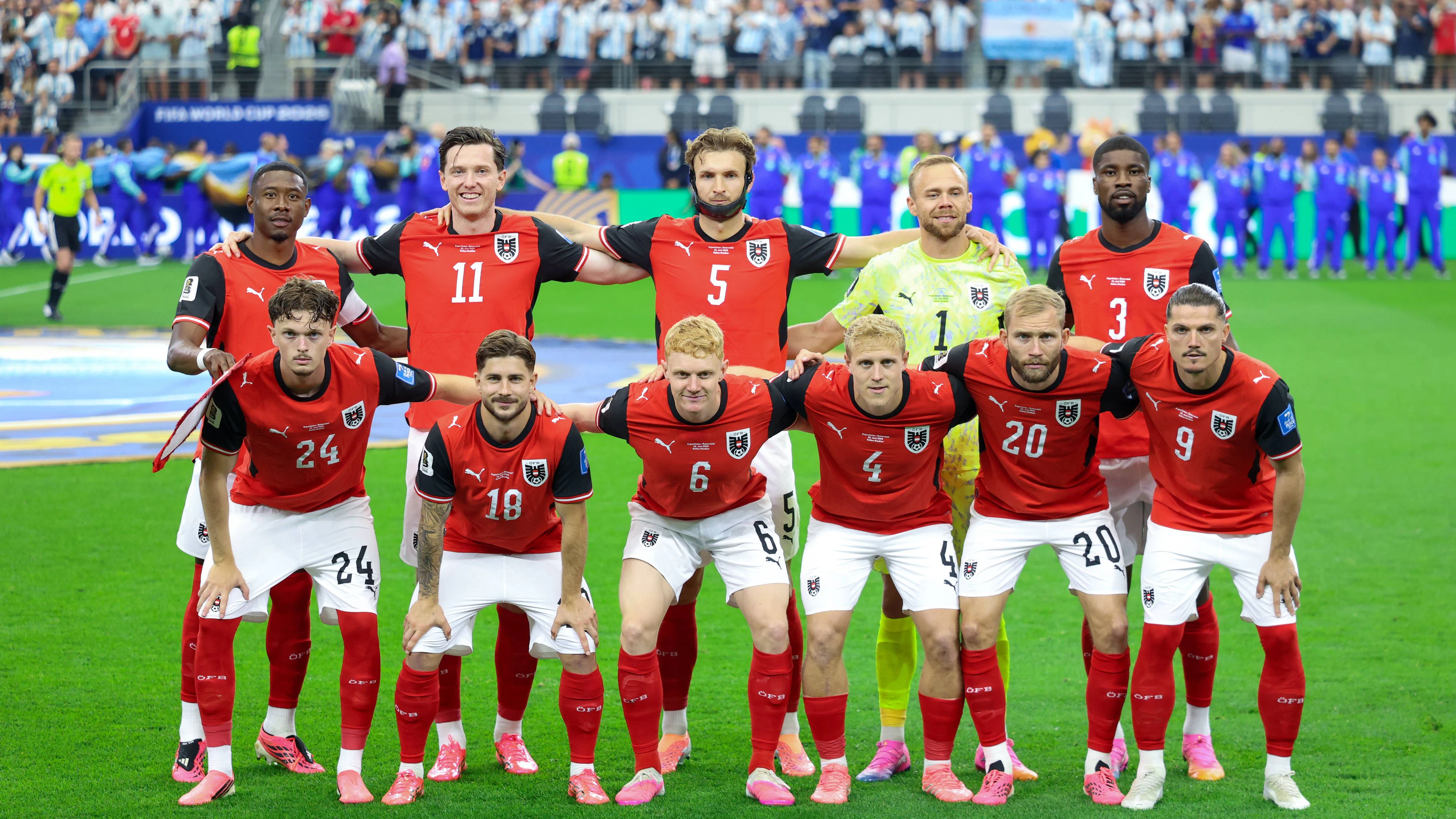Das ÖFB-Team.