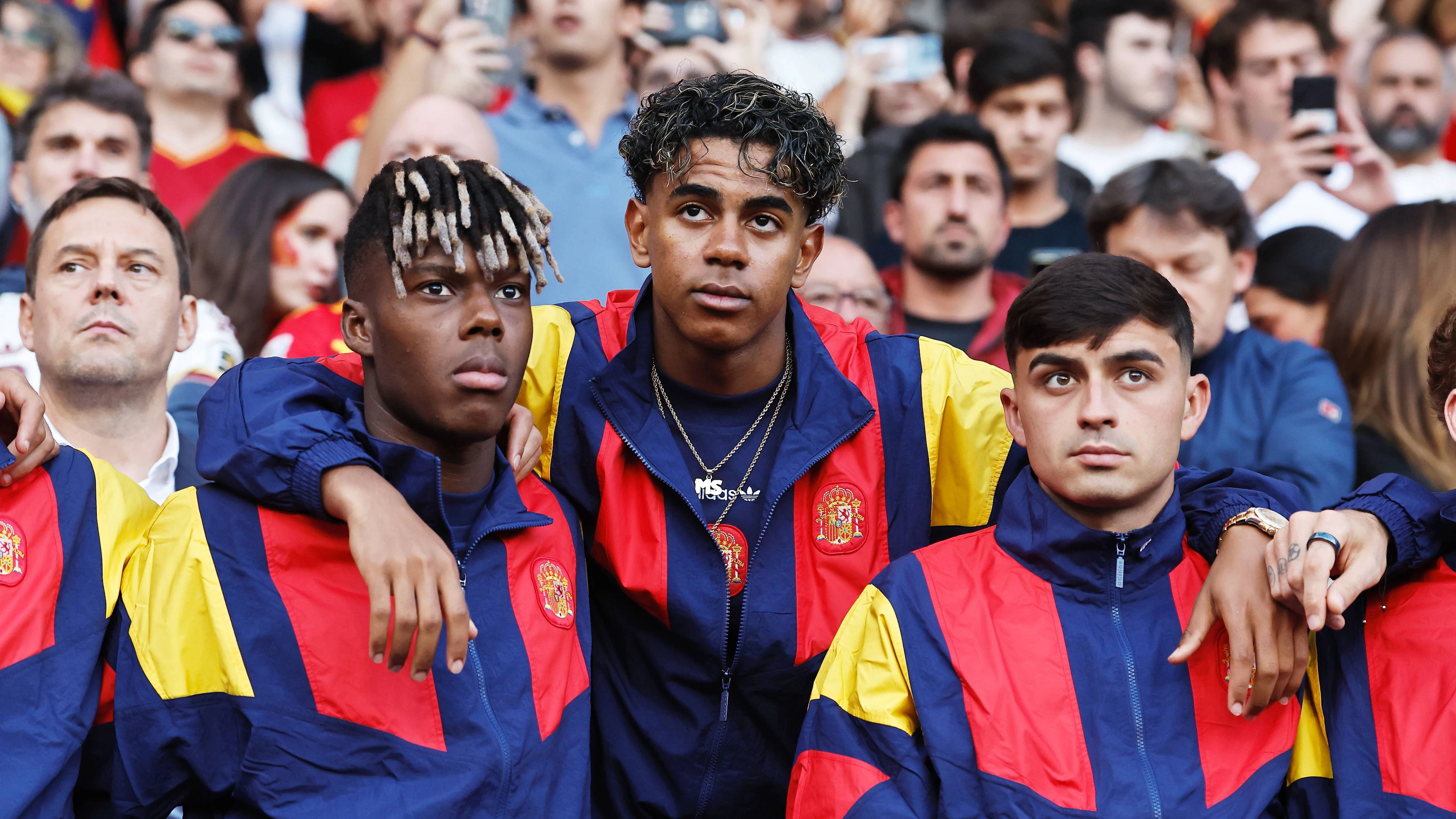 Nico Williams, Lamine Yamal und Pedri