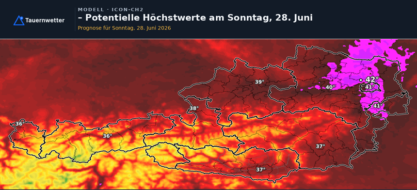 Heute.at - 42 Grad! Höllen-Hitze noch schlimmer als bisher gedacht