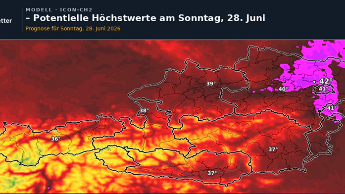Heute.at - 42 Grad! Höllen-Hitze noch schlimmer als bisher gedacht