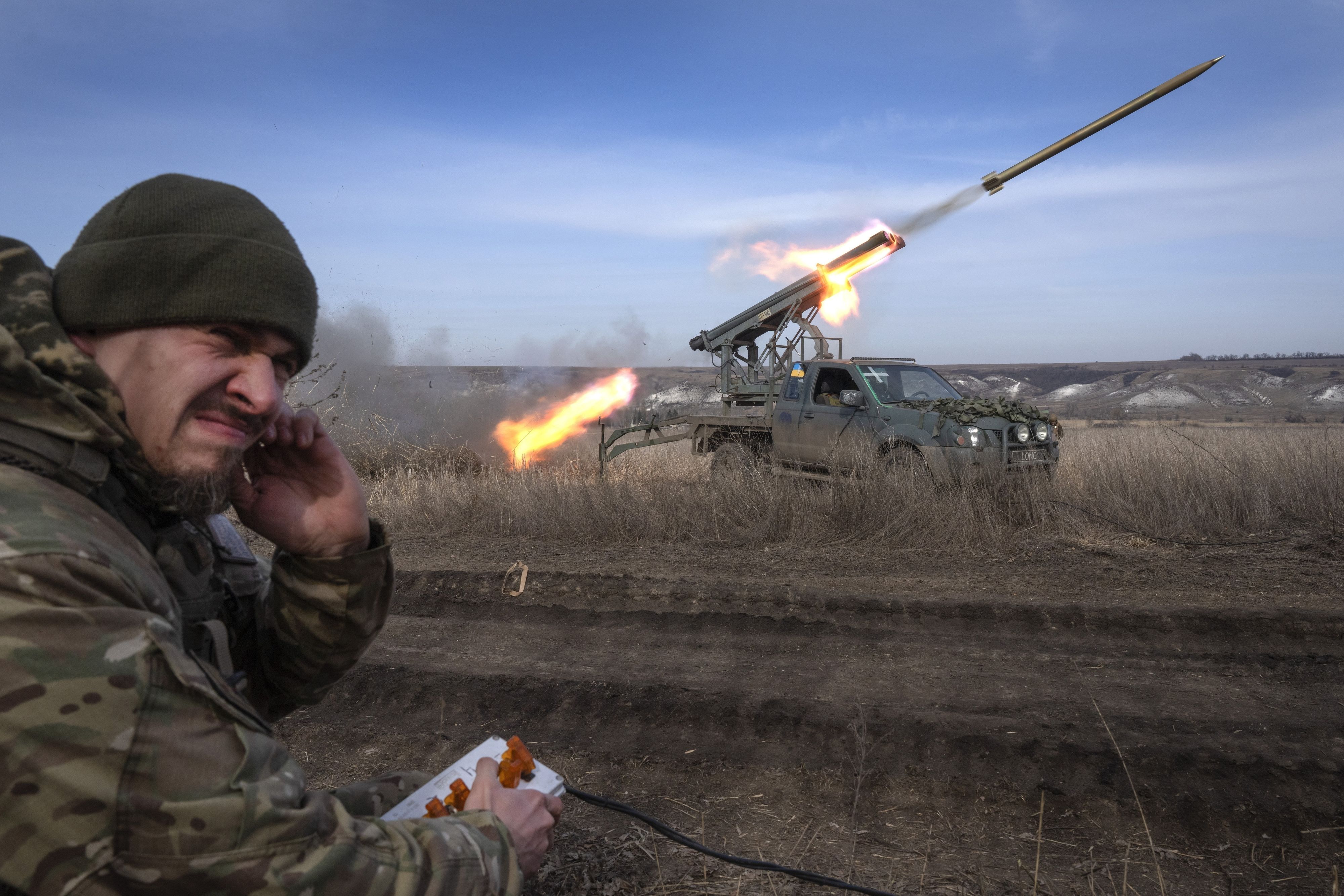 Die Ukraine hat Russland mit Raketen angegriffen. (Symbolbild)