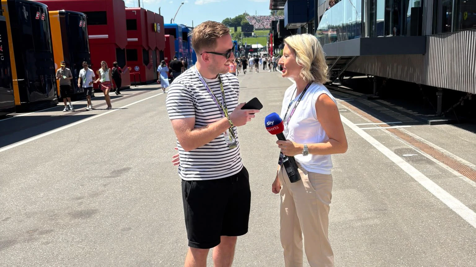 "Heute" traf Sandra Baumgartner in Spielberg zum Gespräch.