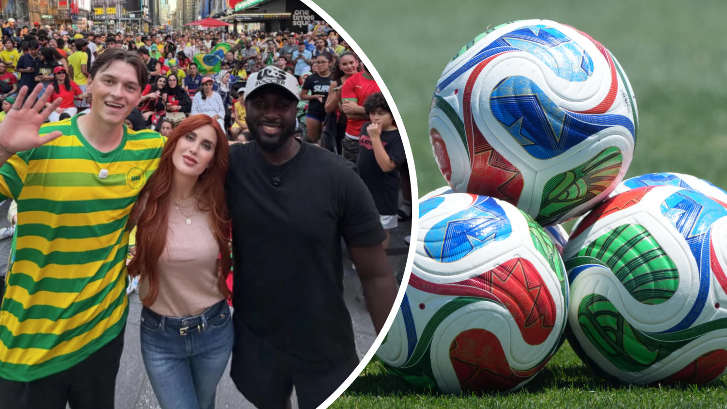 Kevin und Austin haben einen Job, den sich viele Fußball-Fans wünschen.
