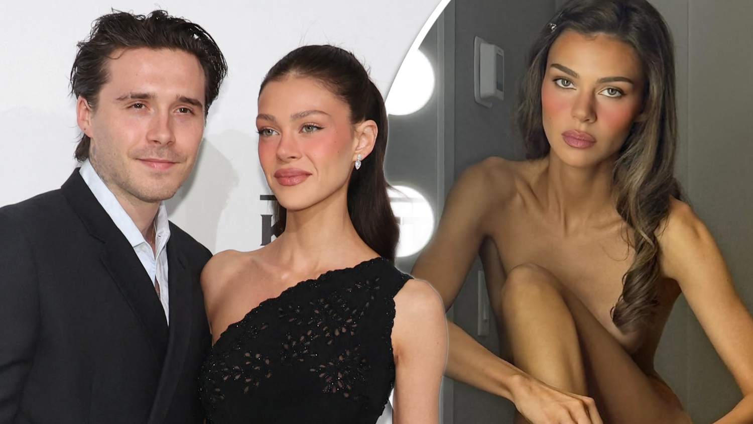 Brooklyn Beckhams Frau Nicola zeigt sich nackt im Netz.
