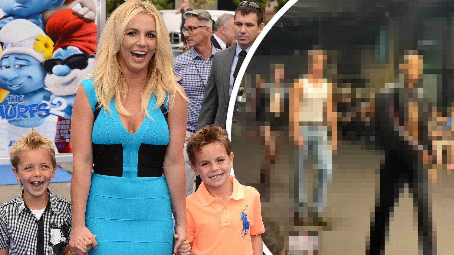 Heute.at - Britneys Söhne laufen als Models bei Modenschau mit