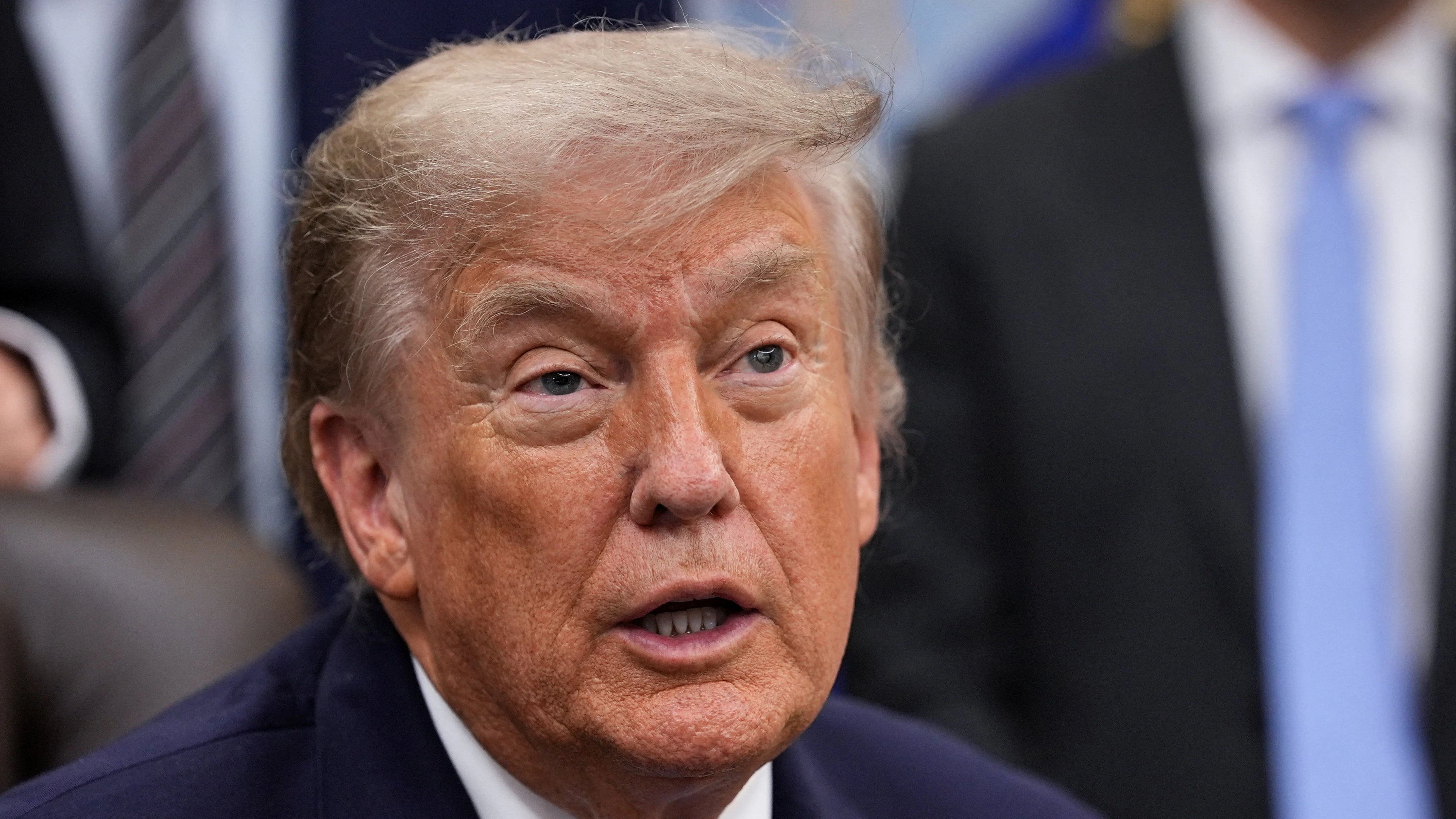 Trump richtet erneut drohende Worte in Richtung des Iran. 