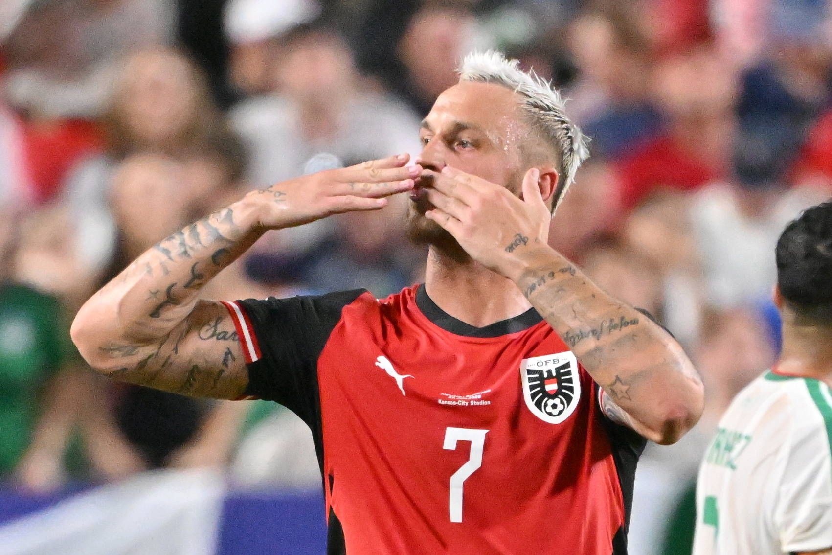 Marko Arnautovic ist in einer Liga mit Lionel Messi und Cristiano Ronaldo. 