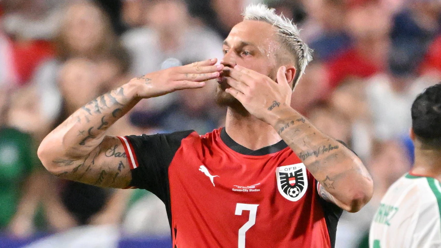 Marko Arnautovic ist in einer Liga mit Lionel Messi und Cristiano Ronaldo. 