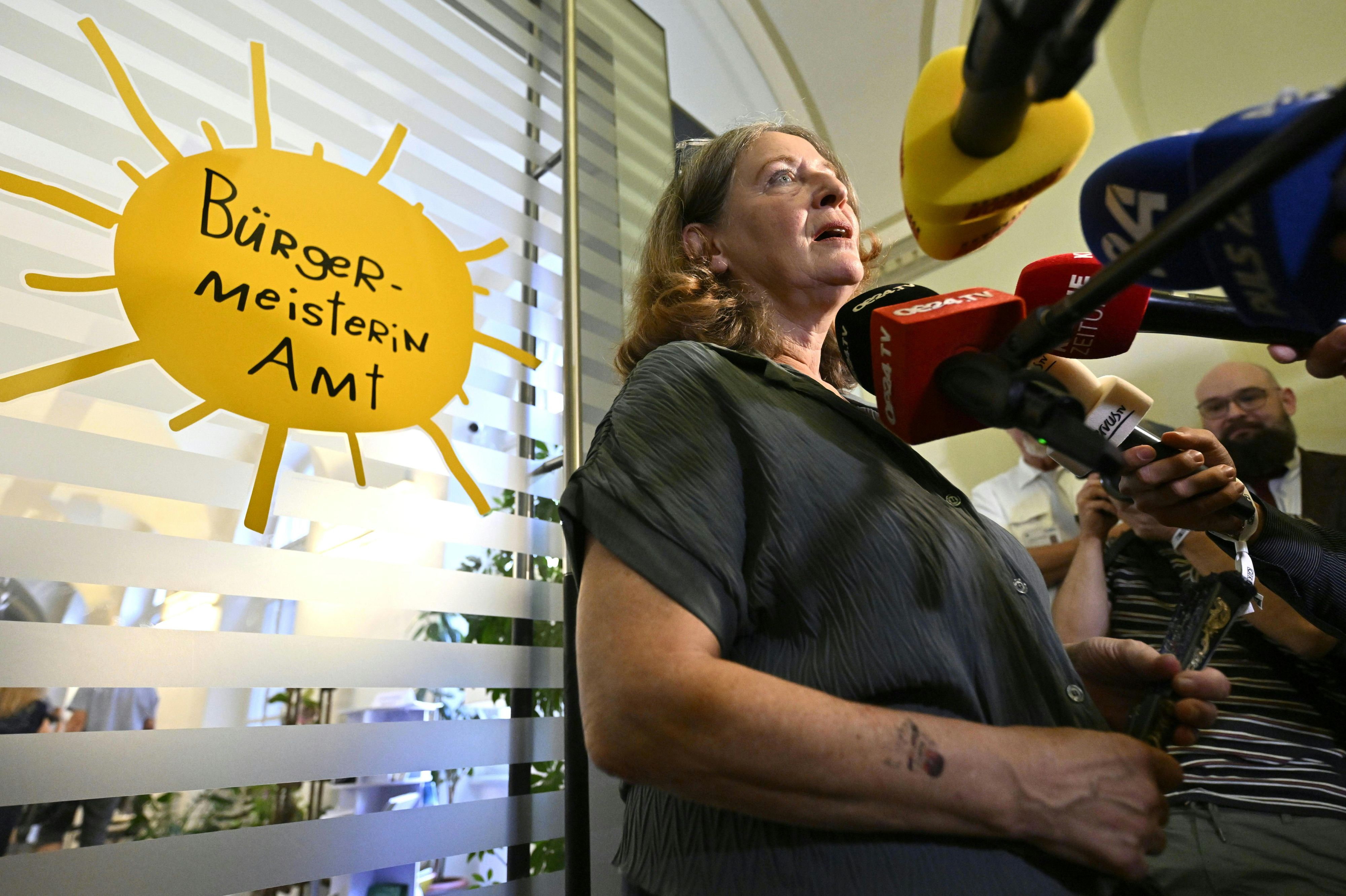 Die Bürgermeisterin von Graz Elke Kahr (KPÖ).