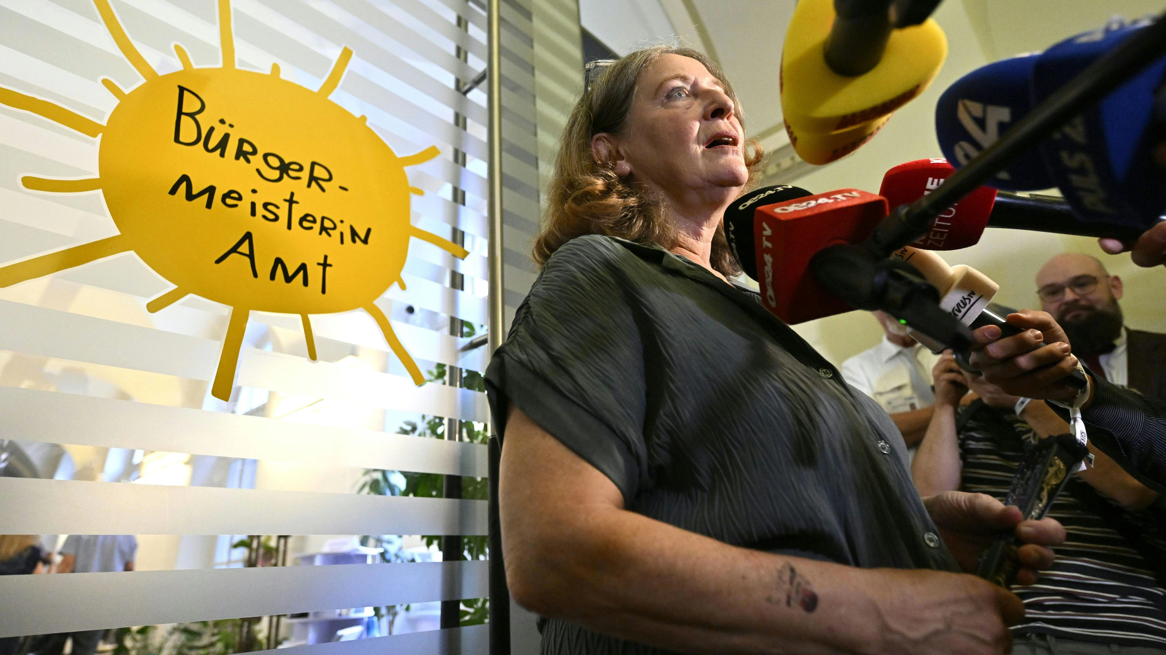 Die Bürgermeisterin von Graz Elke Kahr (KPÖ).
