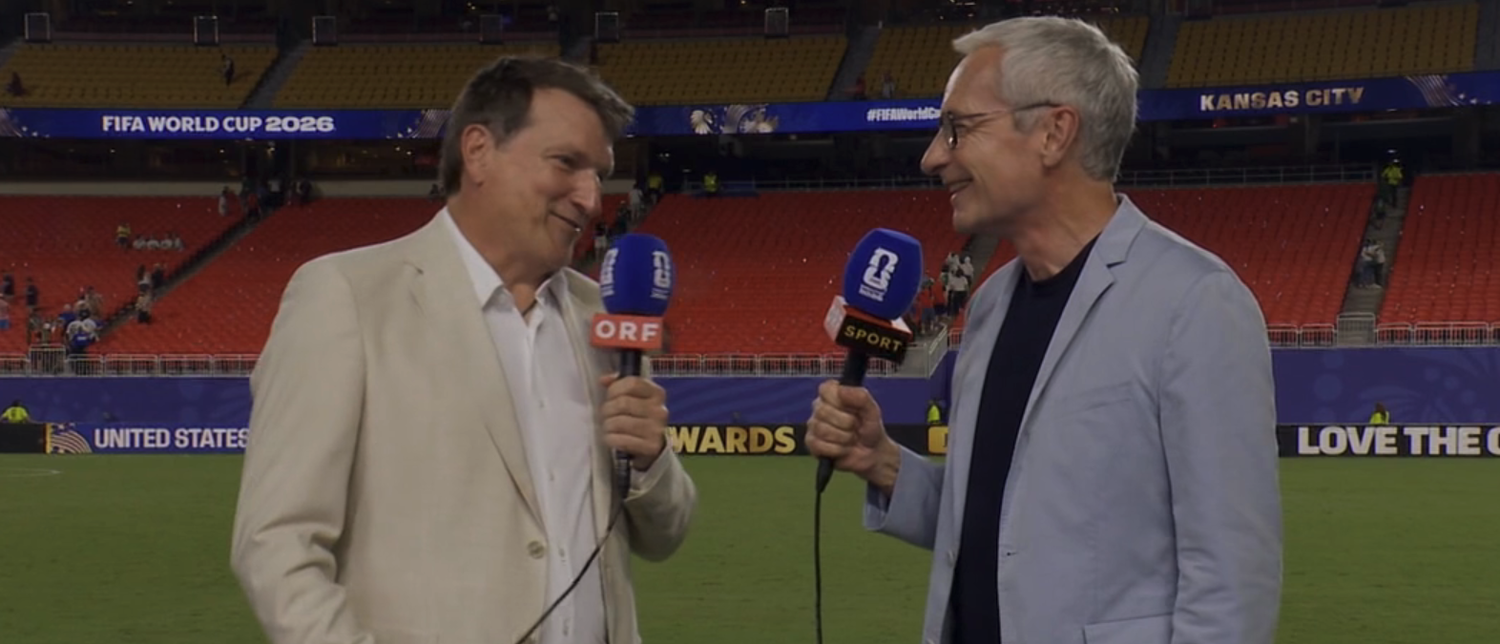 Andreas Herzog und Rainer Pariasek